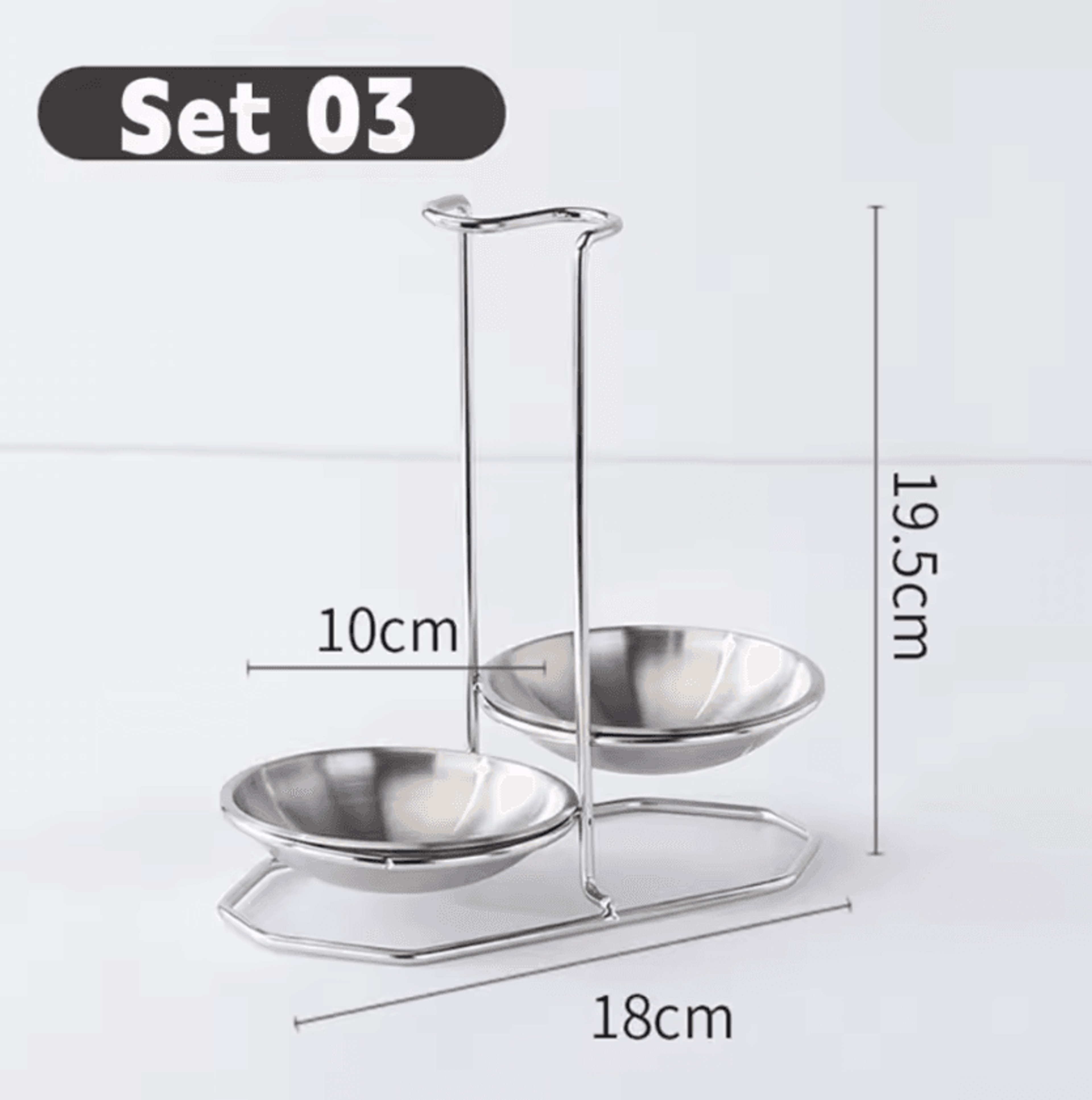 Vertical Ladle  Spoon Rest Stand  SpaceSaving Kitchen Utensil Holder 6