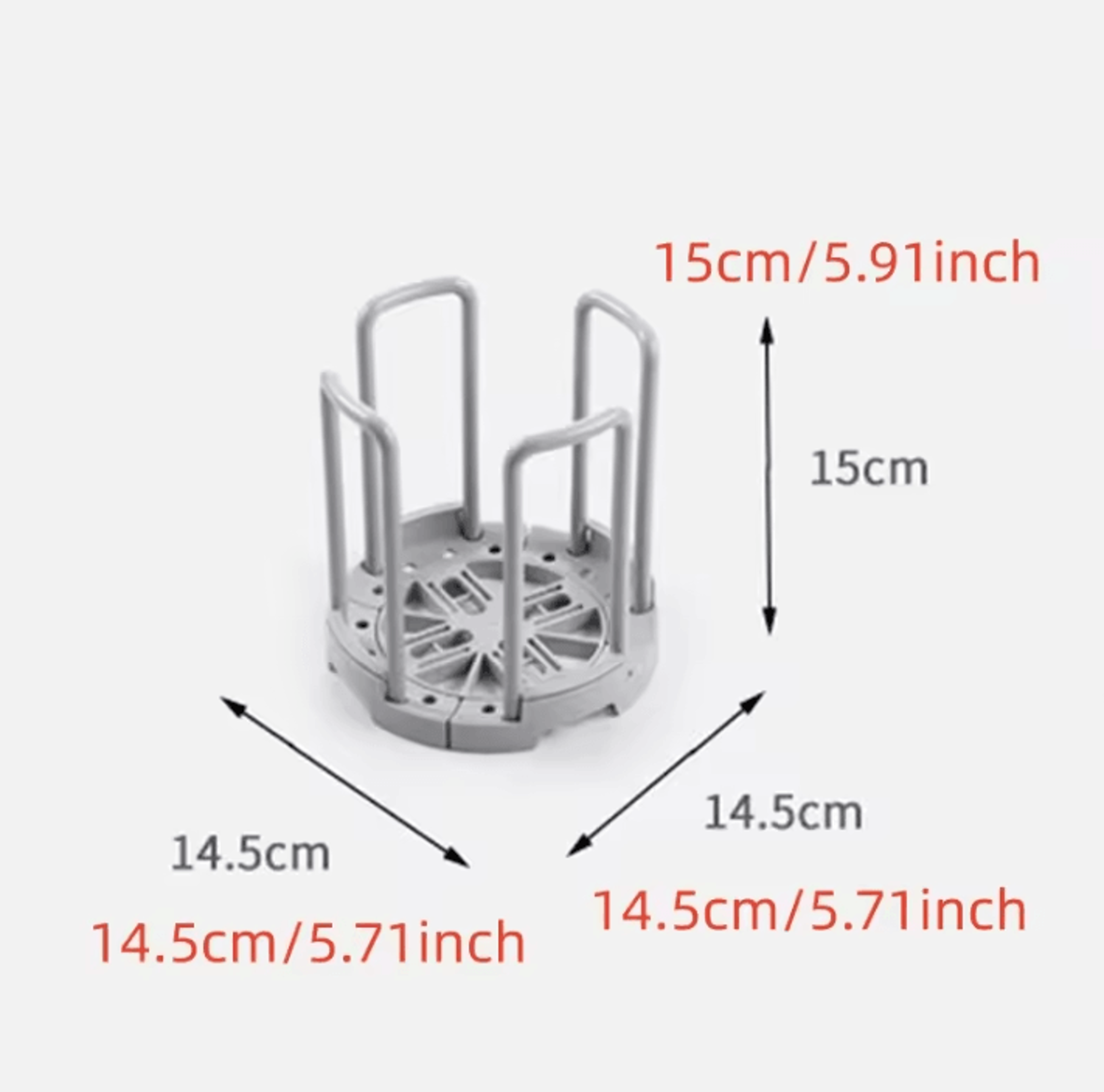 Adjustable Drain  Bowl Storage Rack  Multifunctional Desktop Dish Organizer 4