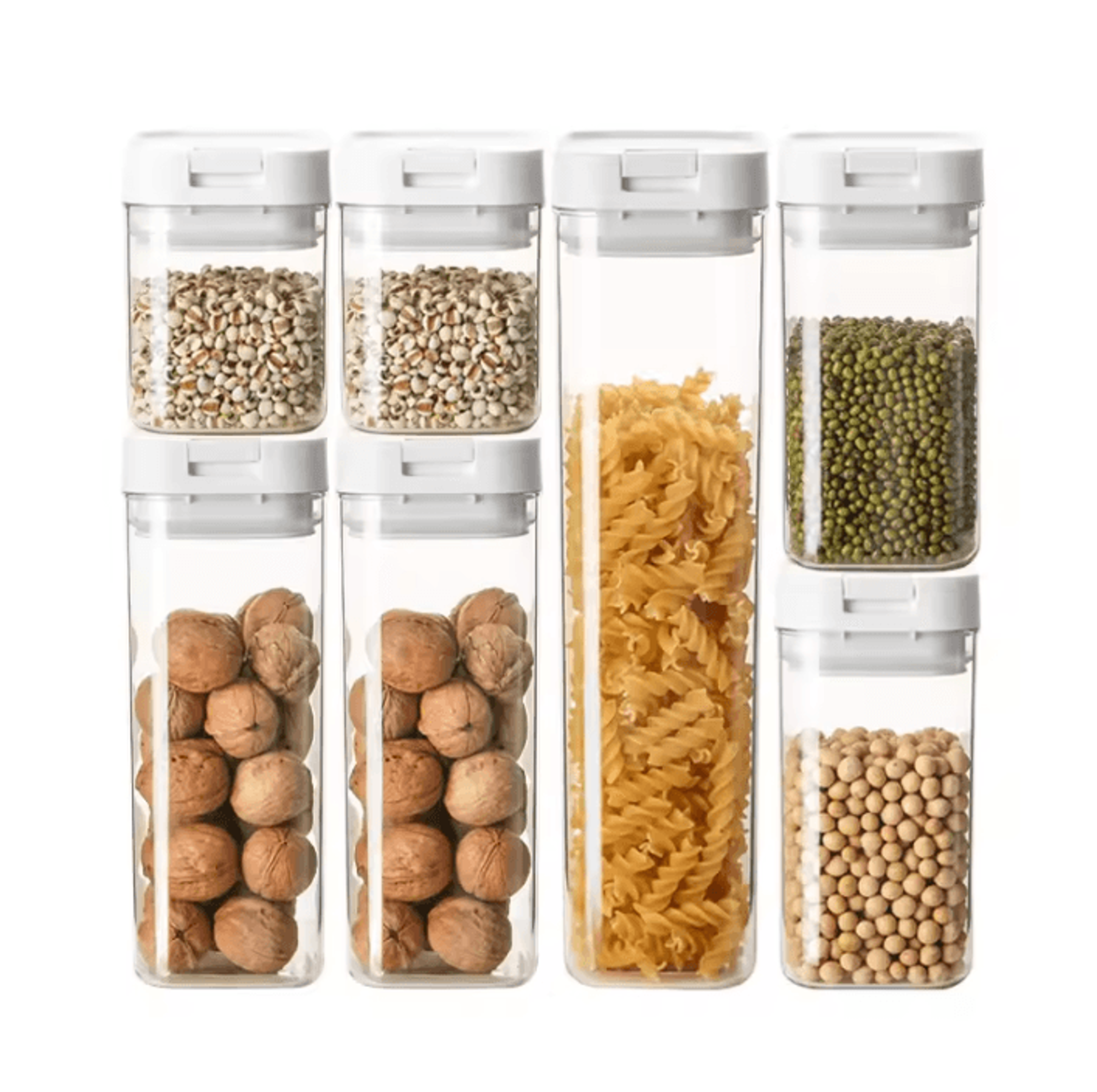 Airtight Pasta Storage Container  Transparent Spaghetti  Dry Food Organizer 1