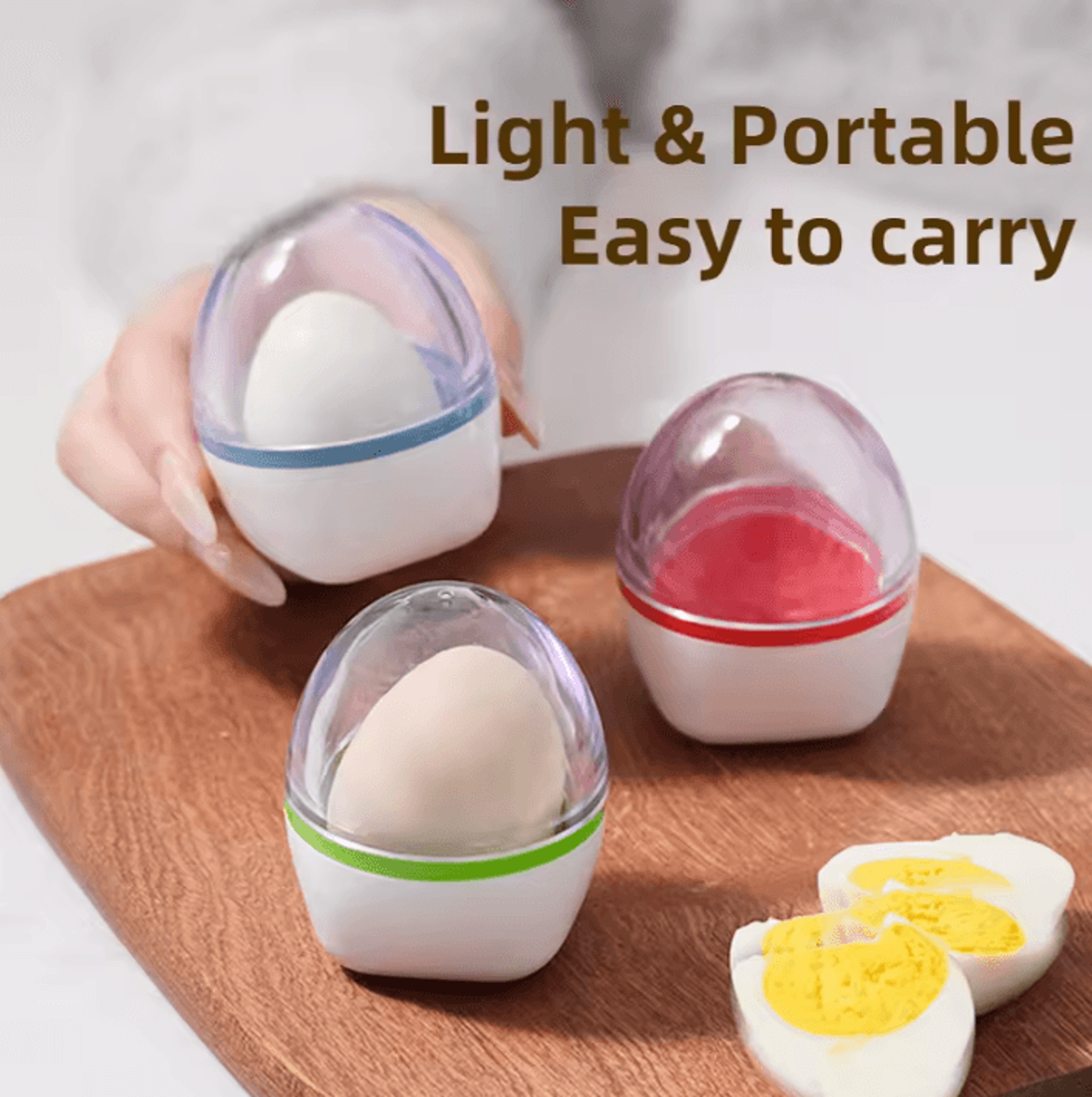 EggSafe Go Portable Shockproof Egg Storage Case Set 2