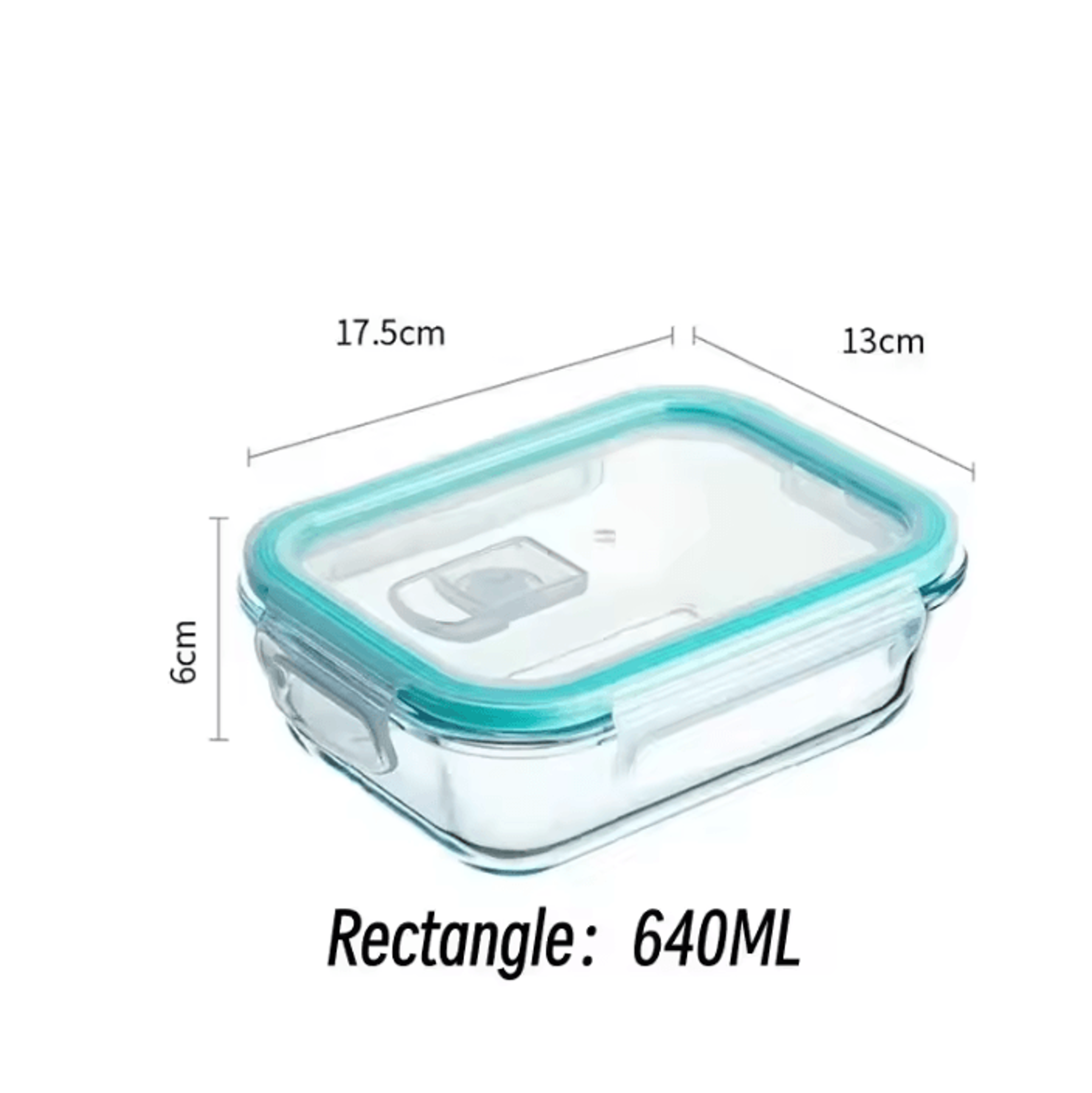 PureSeal Glass Meal Prep Bento Container 5