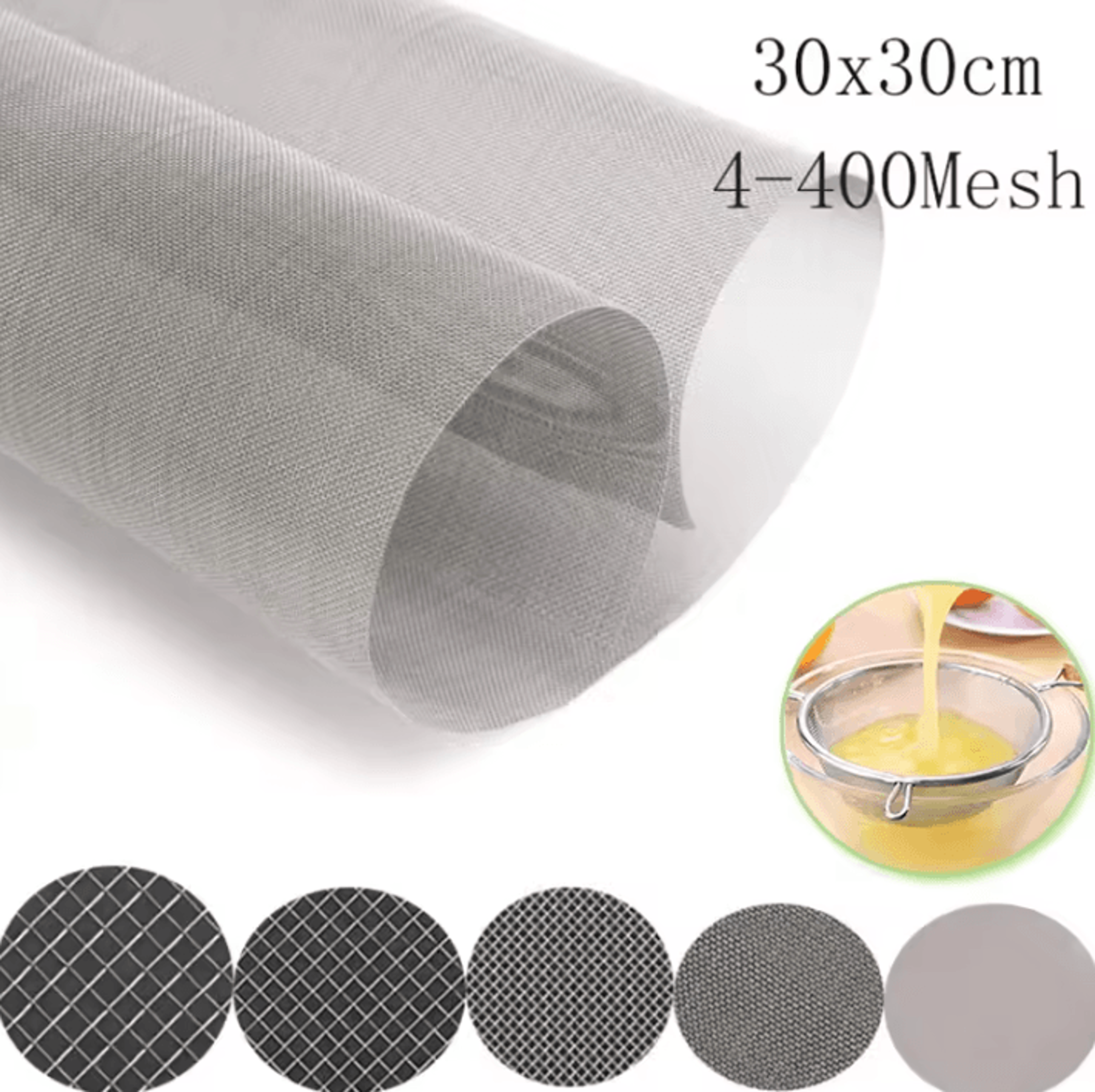 ProShield Stainless Steel Mesh Filter Screen Sheet 0
