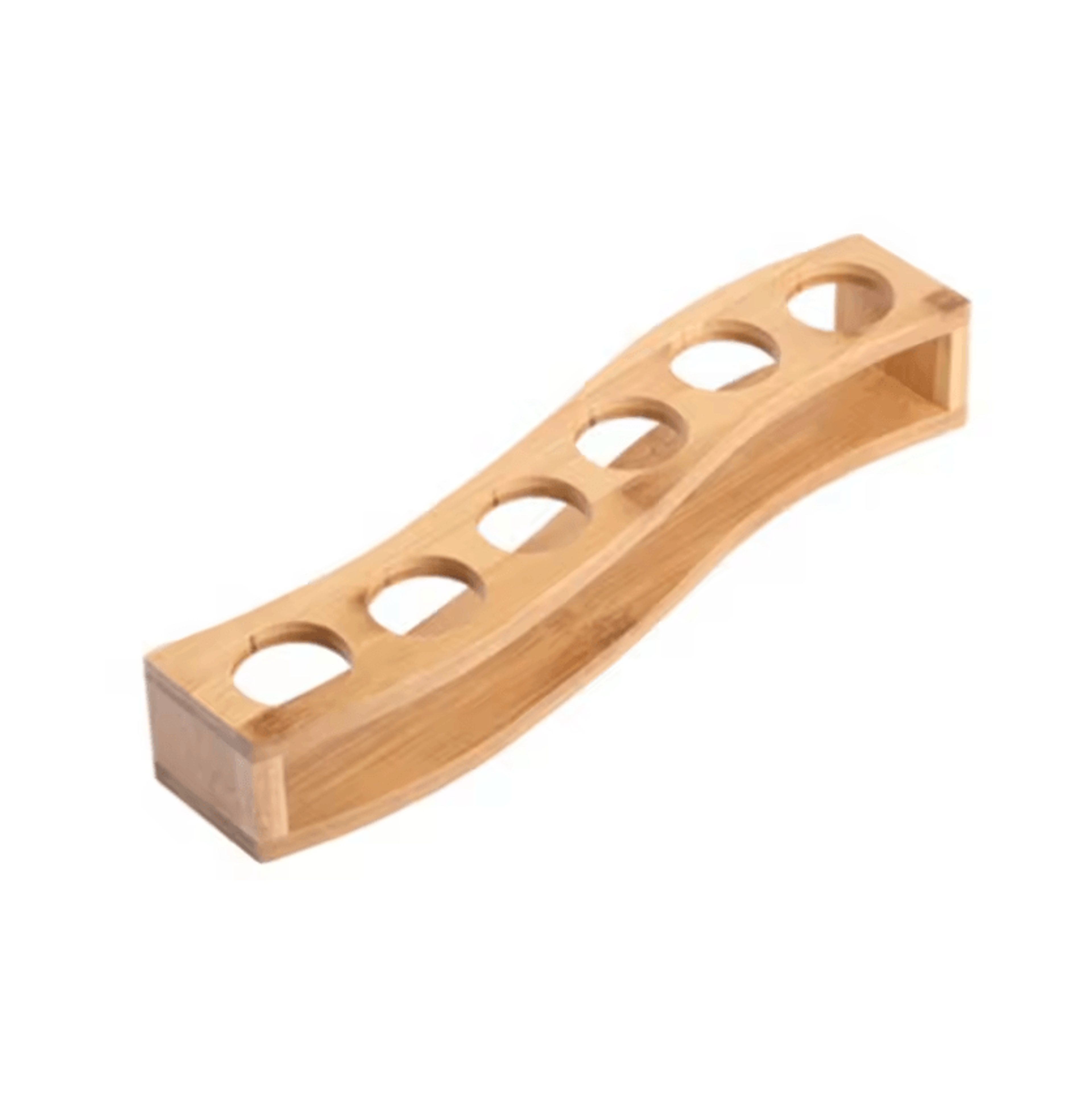 Bamboo Shot Glass Serving  Display Tray 5