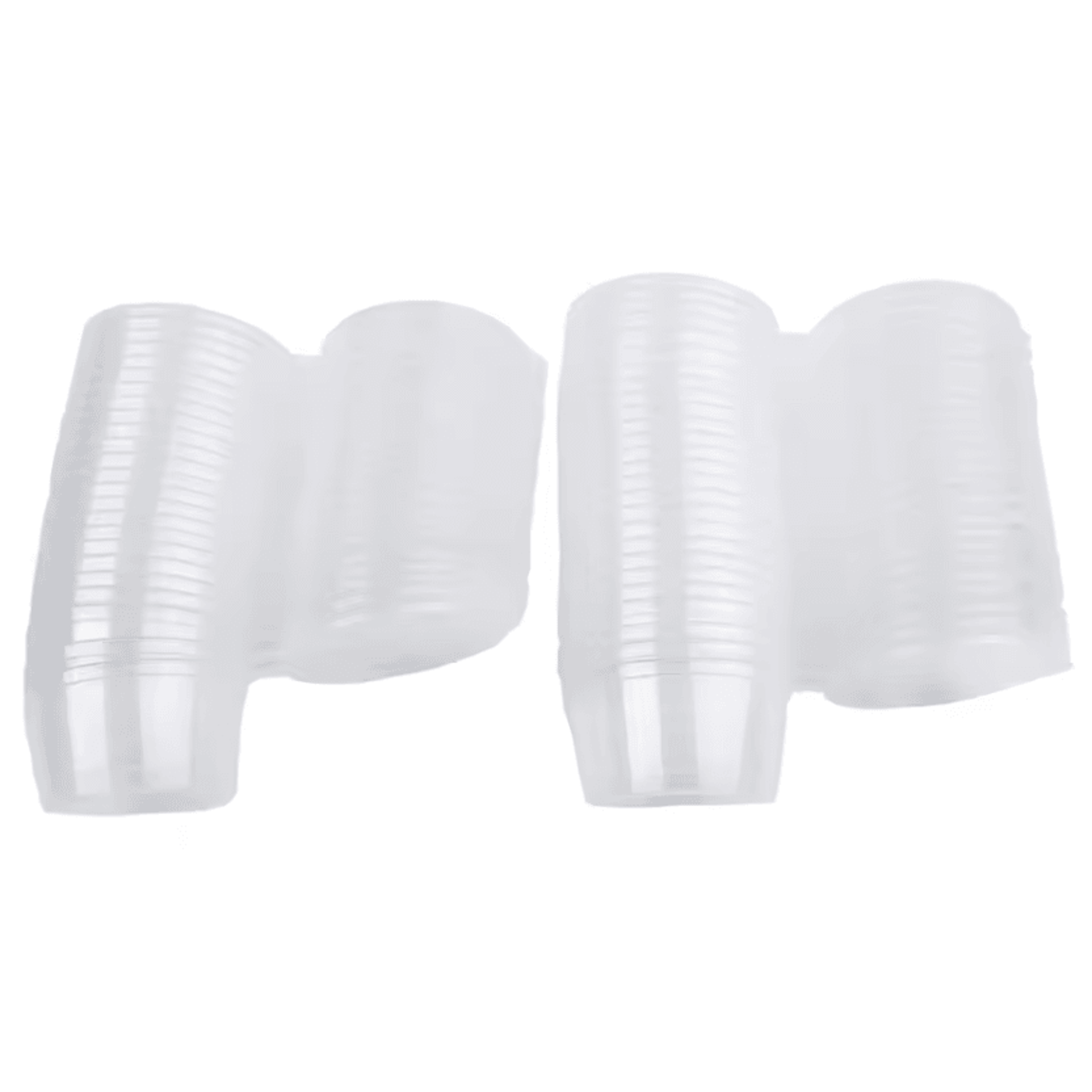 50Piece Disposable Sauce Containers With Lids  Clear Round Condiment  Food Storage Cups 3