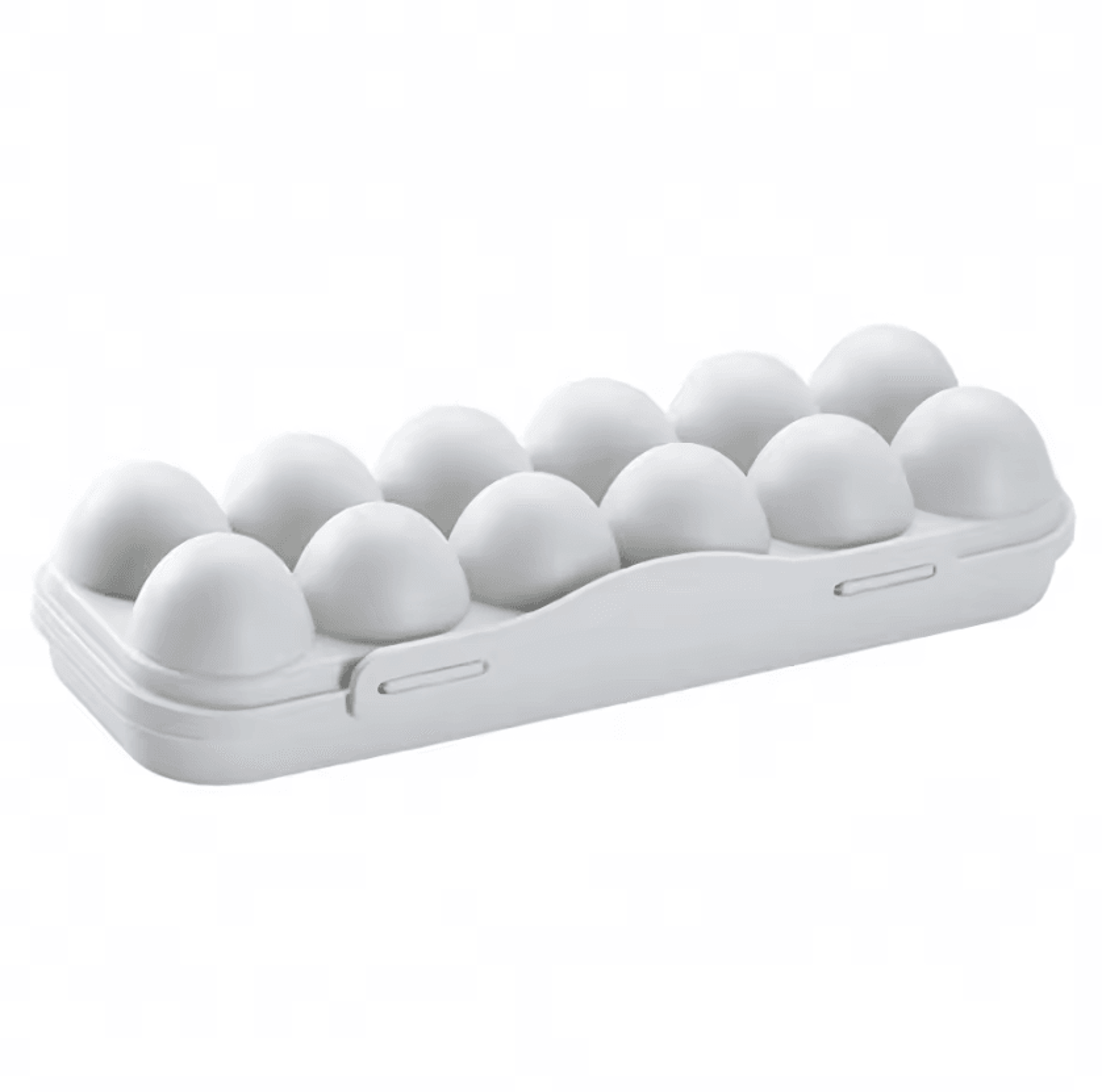 Portable Egg Storage Box  1218 Grid Shockproof Refrigerator Egg Organizer 5