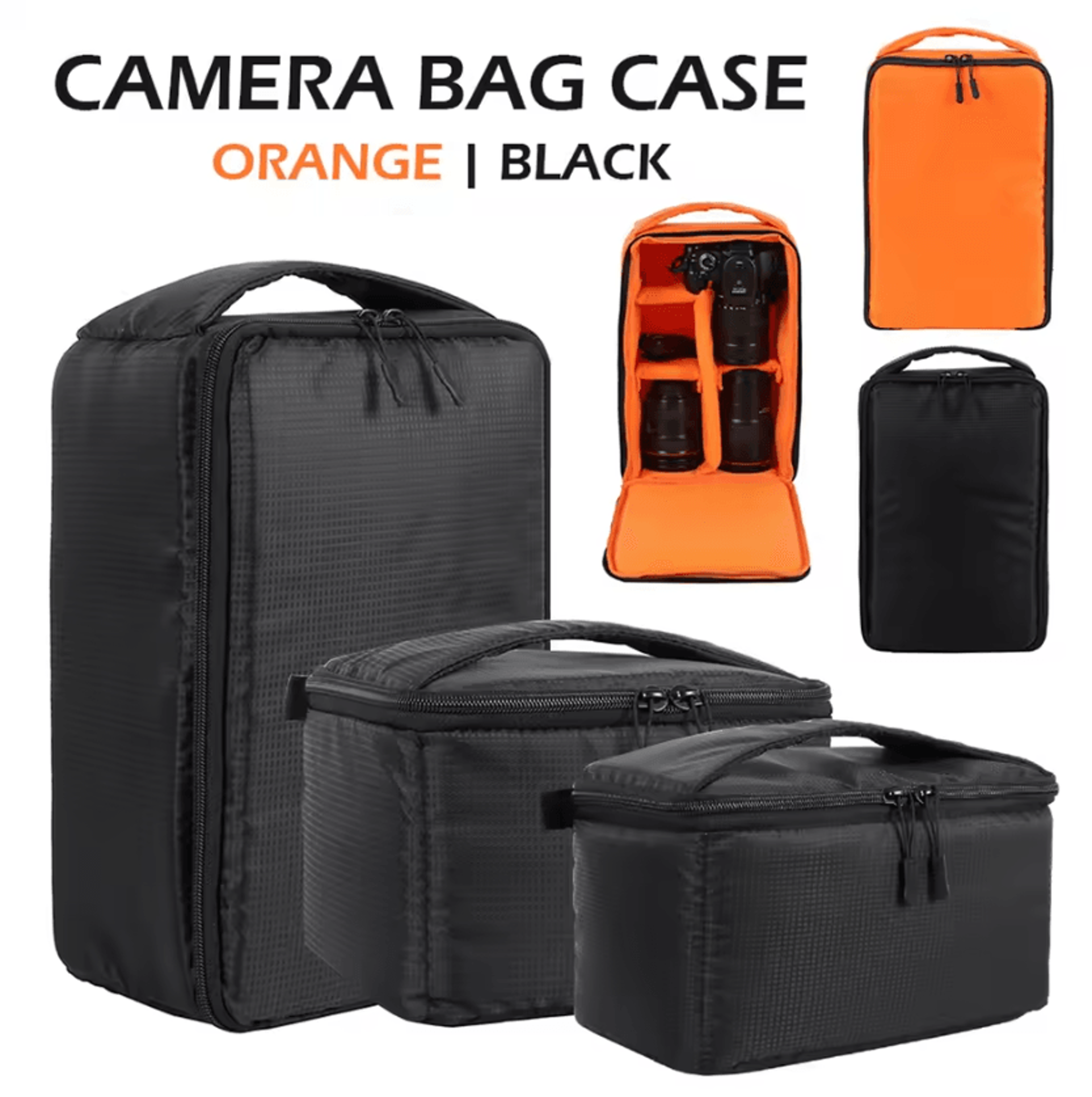 Waterproof DSLR Camera Backpack For Cameras Lenses  Travel Gear 0