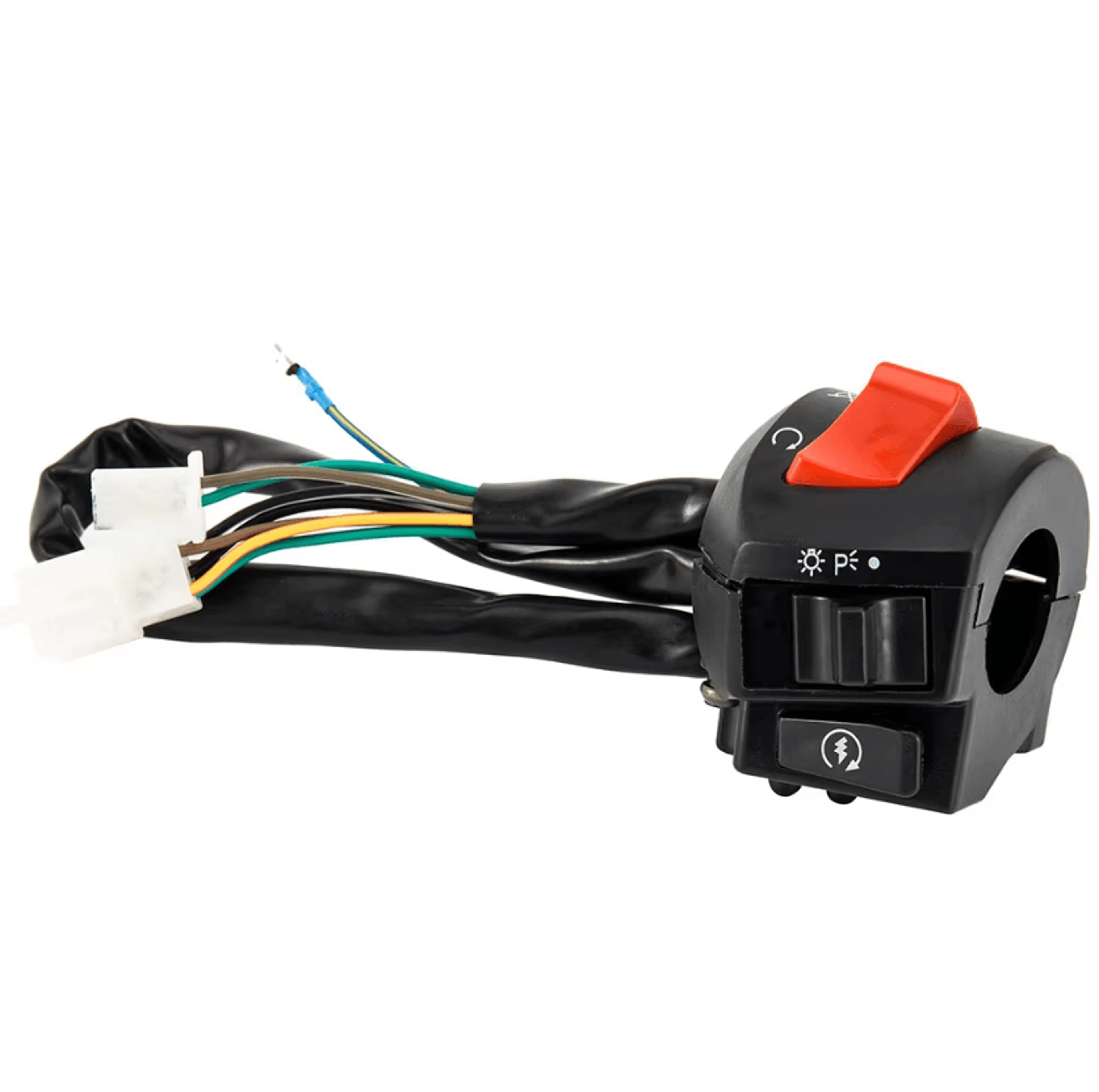 Universal Motorcycle Handlebar Switch Control 78 Waterproof Motorcycle Control Switch Pair 4
