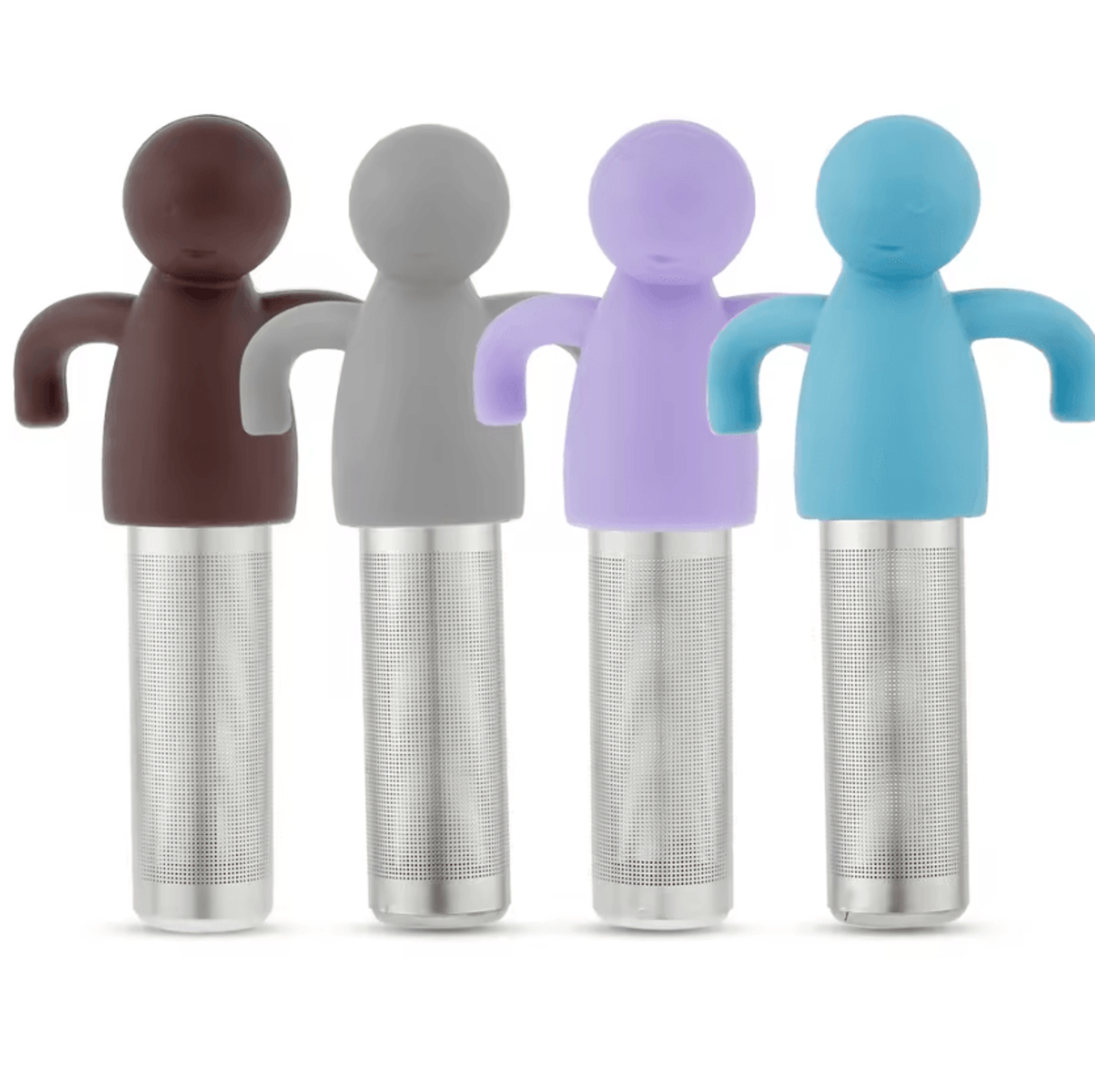 Premium 4Piece Tea Infuser Set Stainless Steel Tea Strainer For Loose Leaf Tea 6