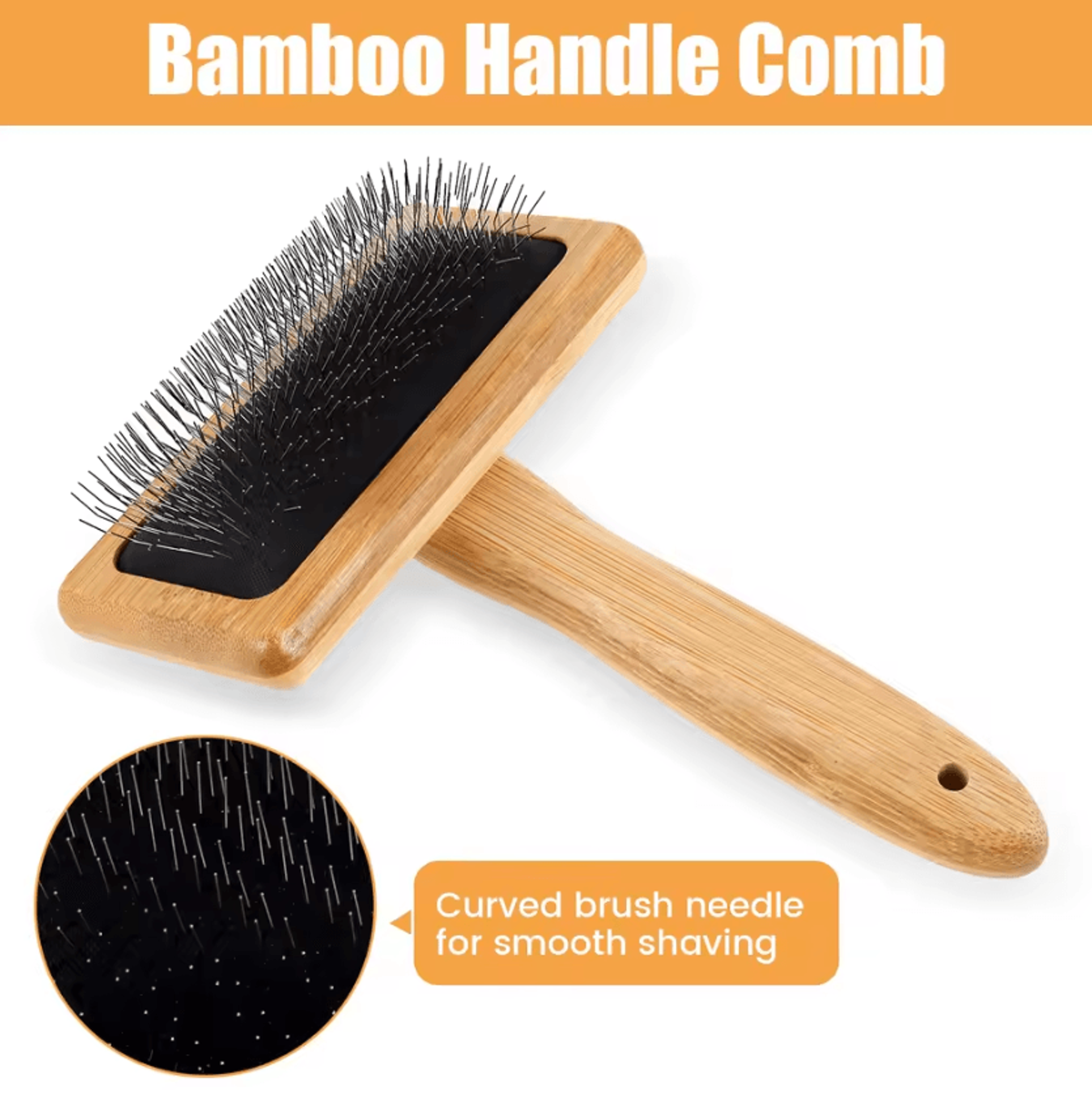 2Piece Macrame Fringe Brush  Rug Tassel Comb Set  DIY Weaving Tapestry  Cotton Rope Grooming Tool 1