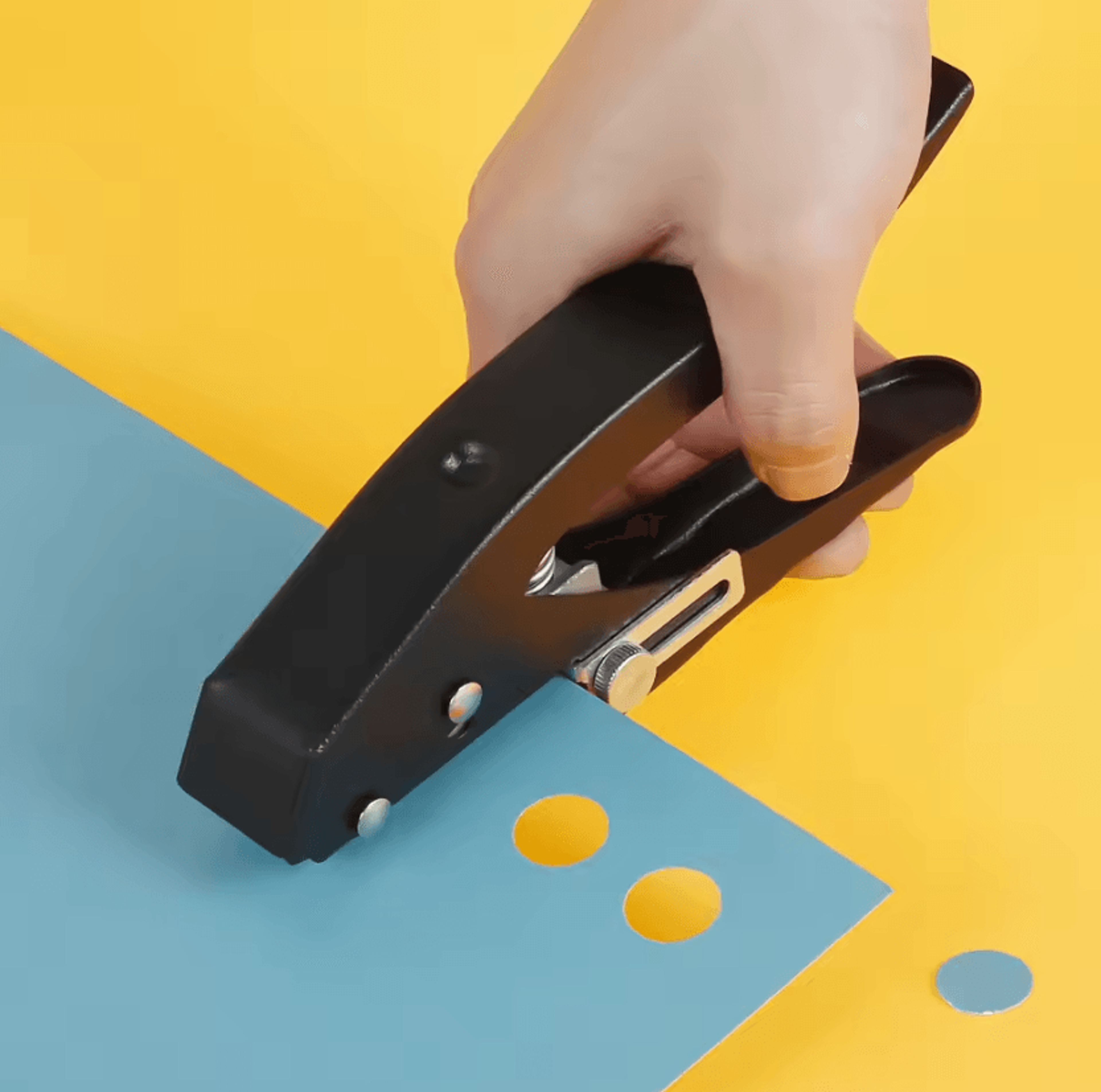 Precision Single Hole Punch 15mm Round Paper Punch For Crafts Tags  DIY Projects 0