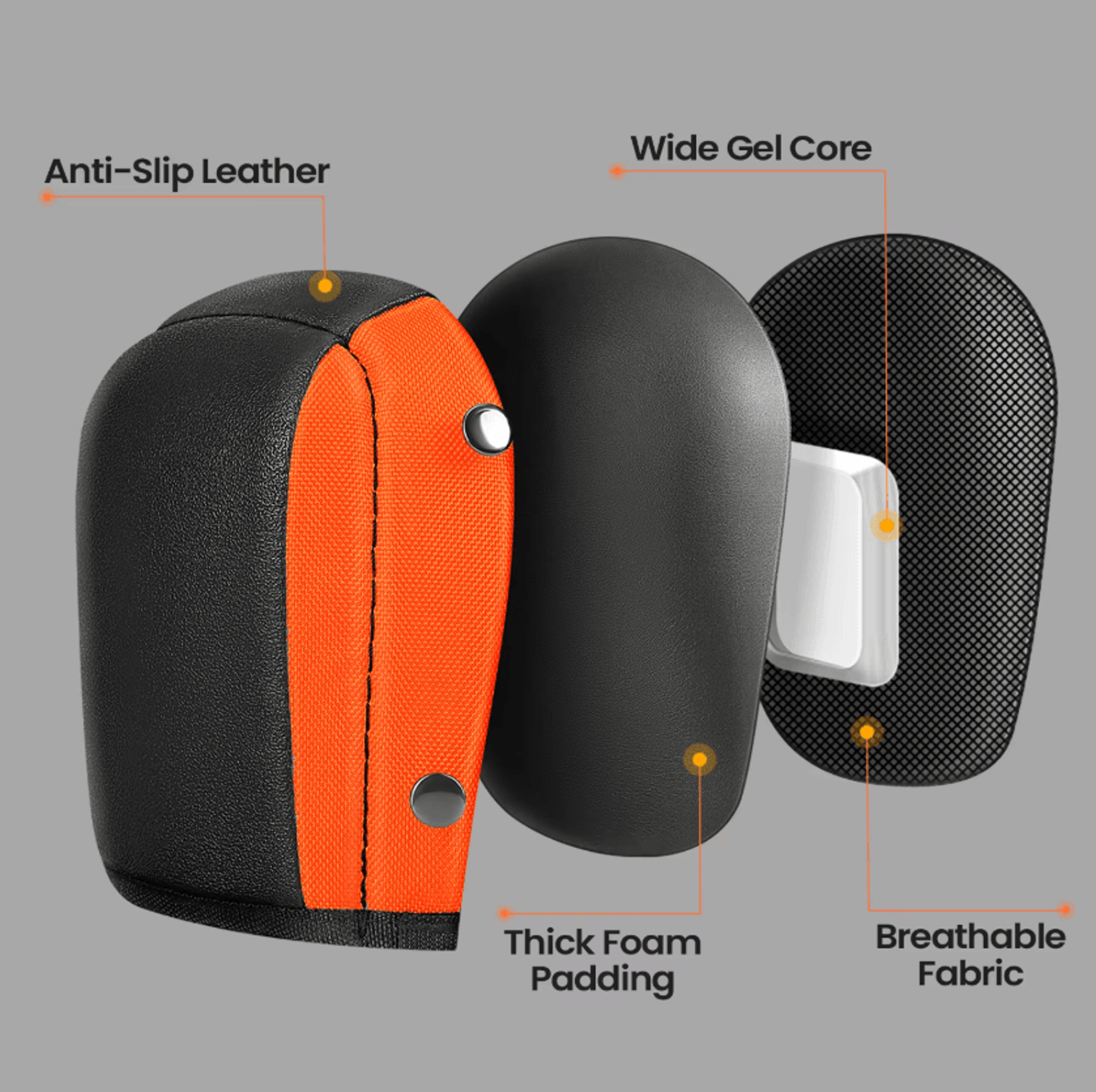 Garden Knee Pads With Foam Padding Comfortable Kneeling Protection For Gardening Flooring And Clean 2