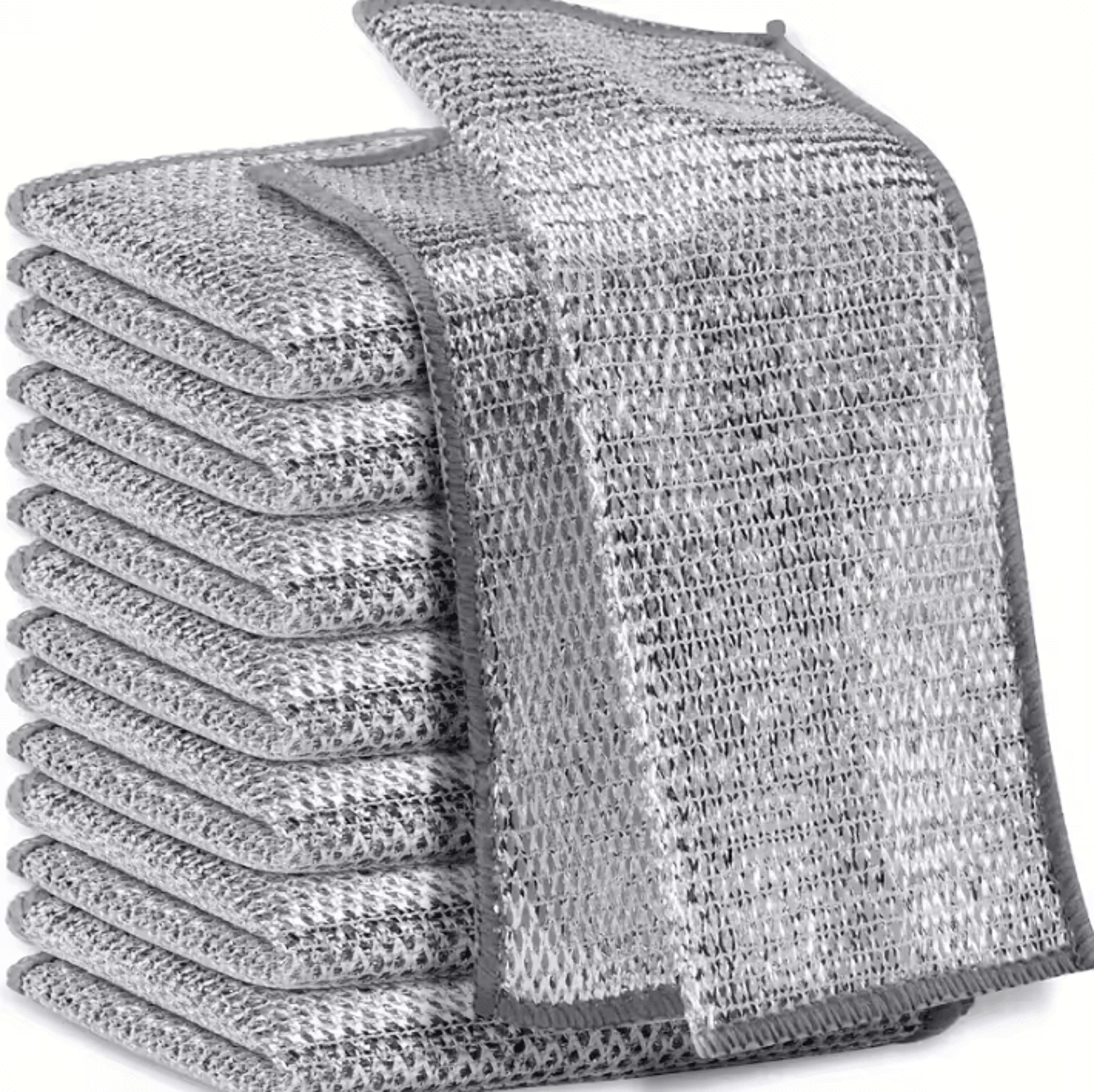 Magic Silver Wire Dishcloth For Kitchen Cleaning 1
