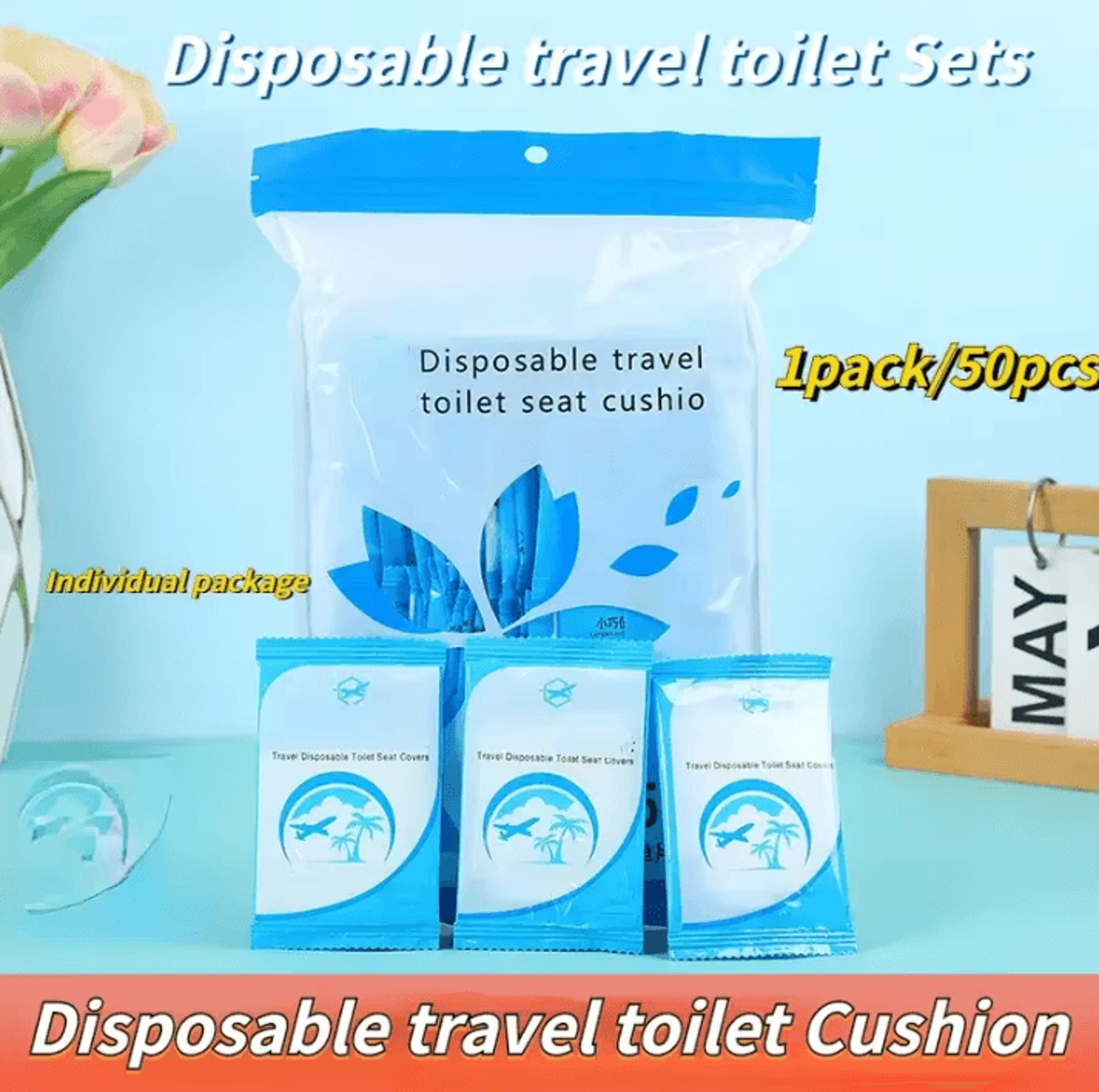 Portable Disposable Toilet Seat Covers For Travel And Public Restrooms 3