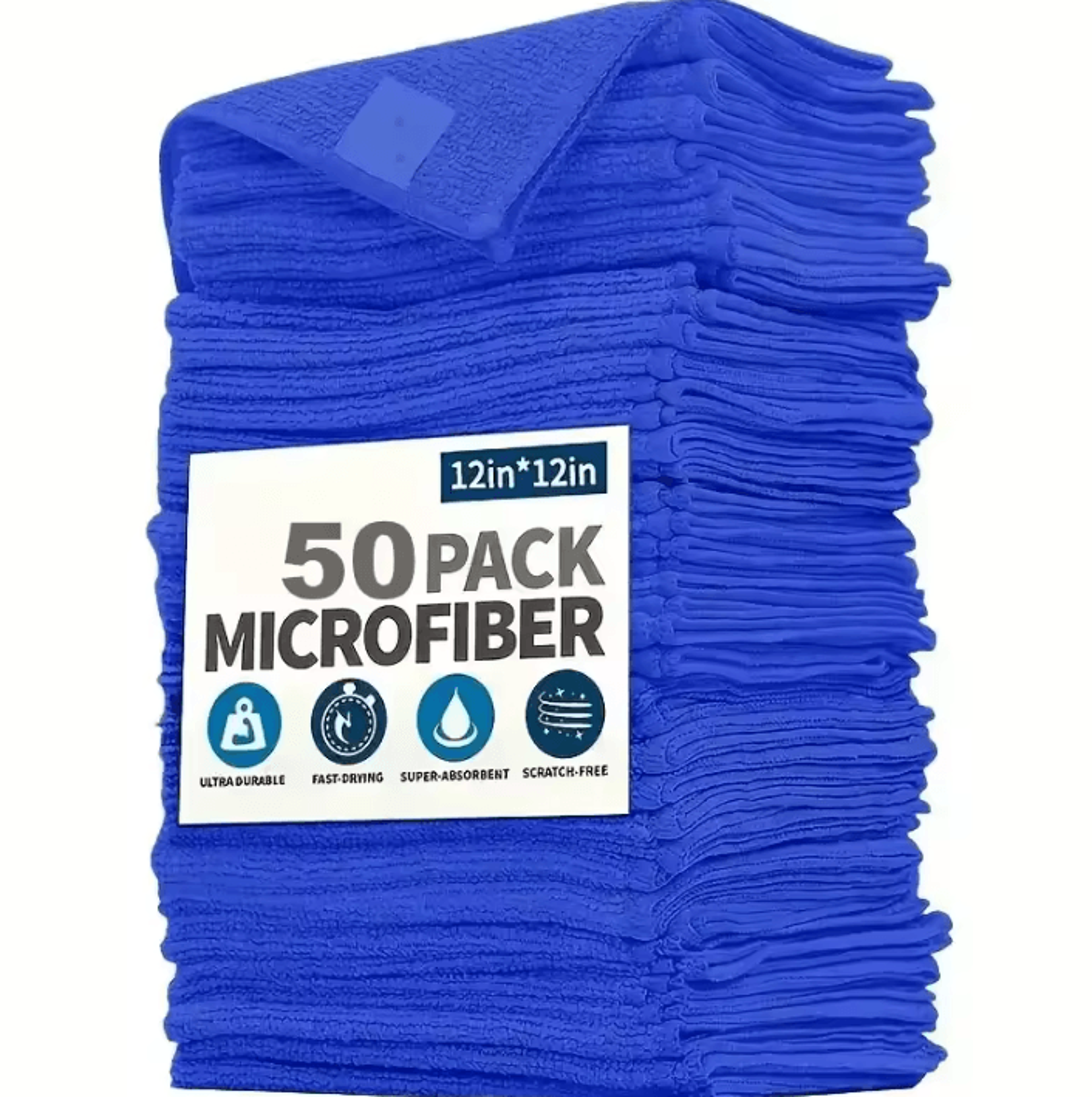 Microfiber Car Wash Towel Lint Free Drying Cloth For Auto Detailing And Household Cleaning 6