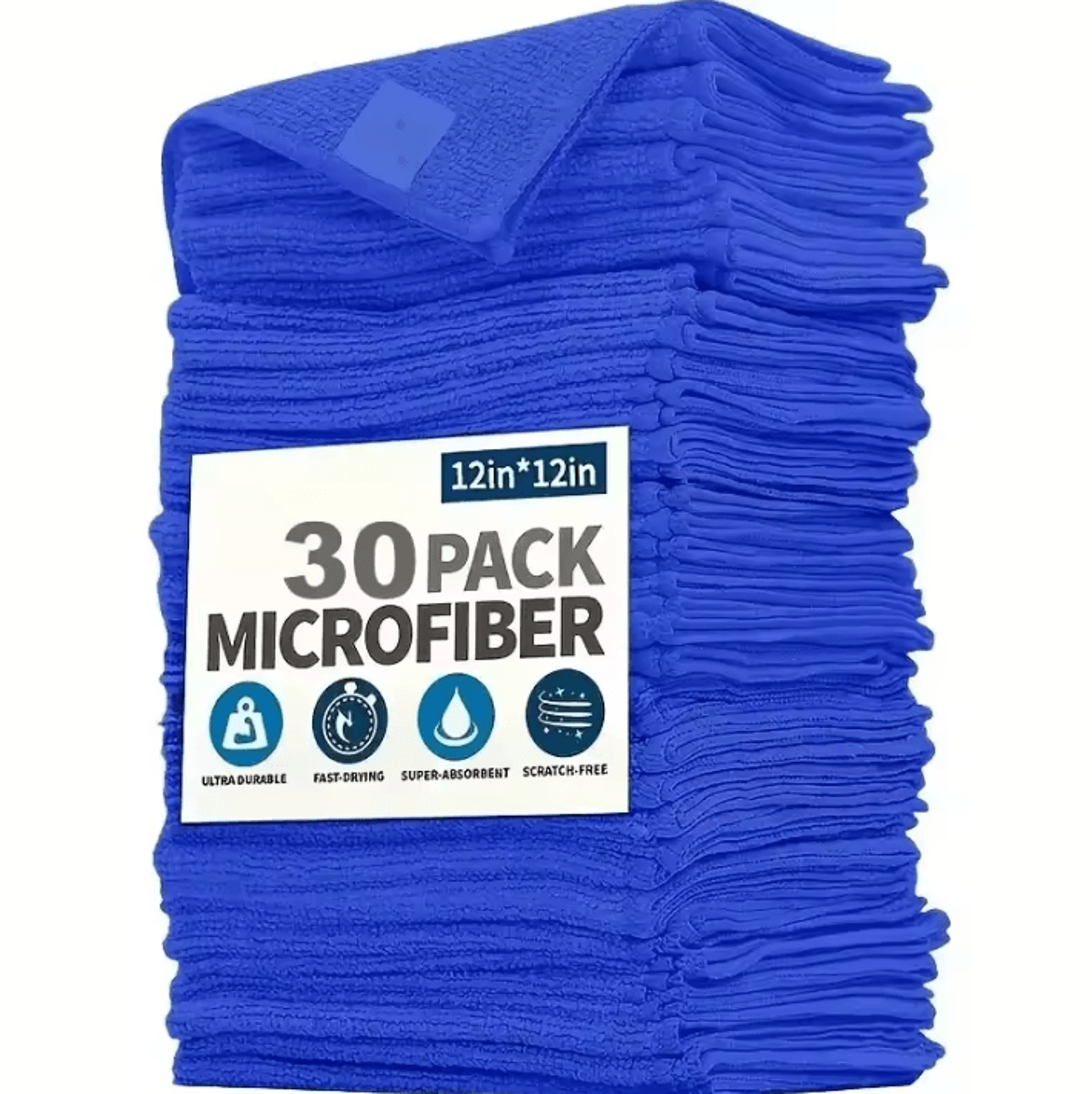 Microfiber Car Wash Towel Lint Free Drying Cloth For Auto Detailing And Household Cleaning 7