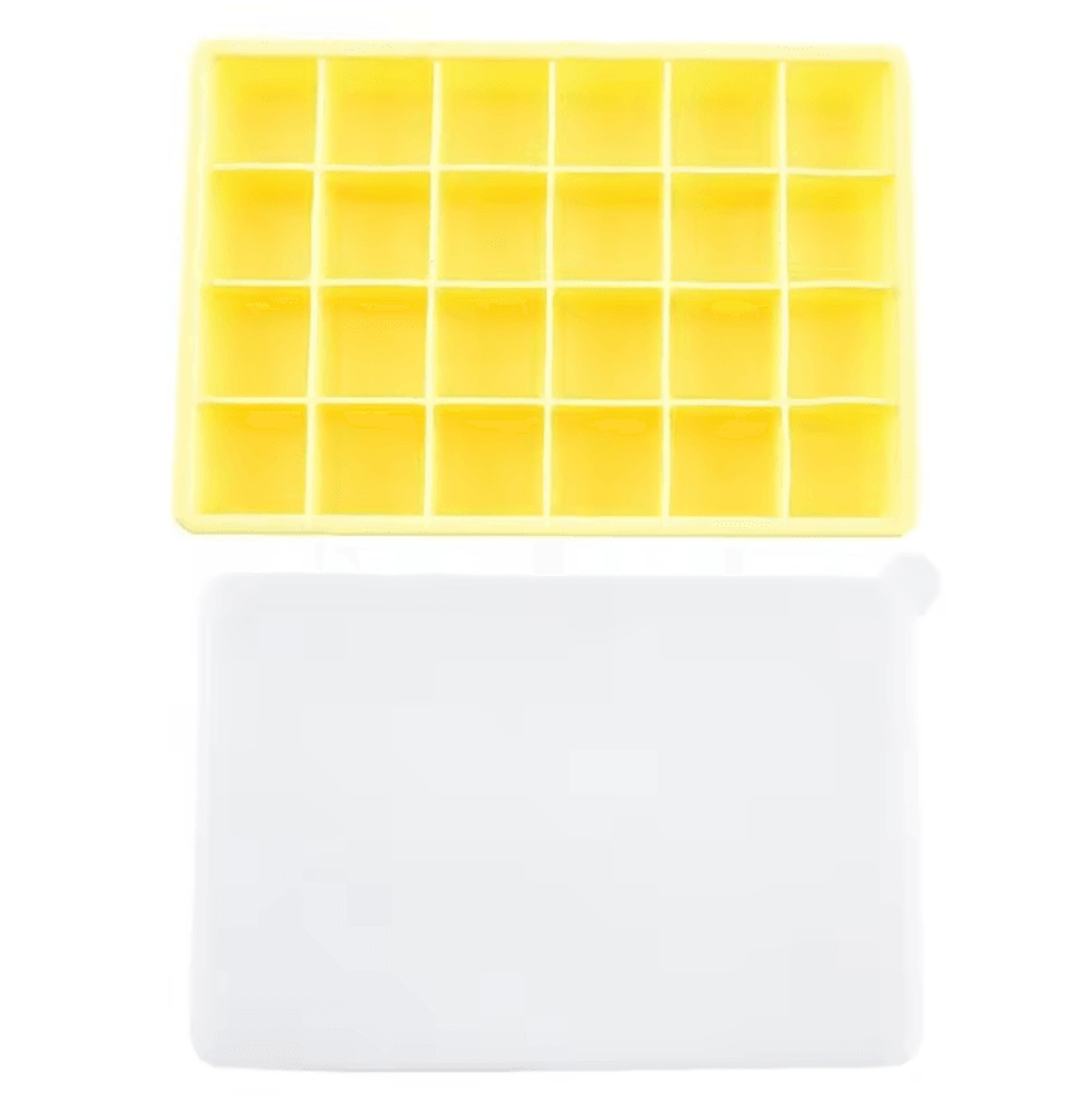 24 Grid Silicone Ice Cube Mold Big Square Ice Cube Tray Mold Ice Cube Maker Nontoxic Durable Bar Pu 7