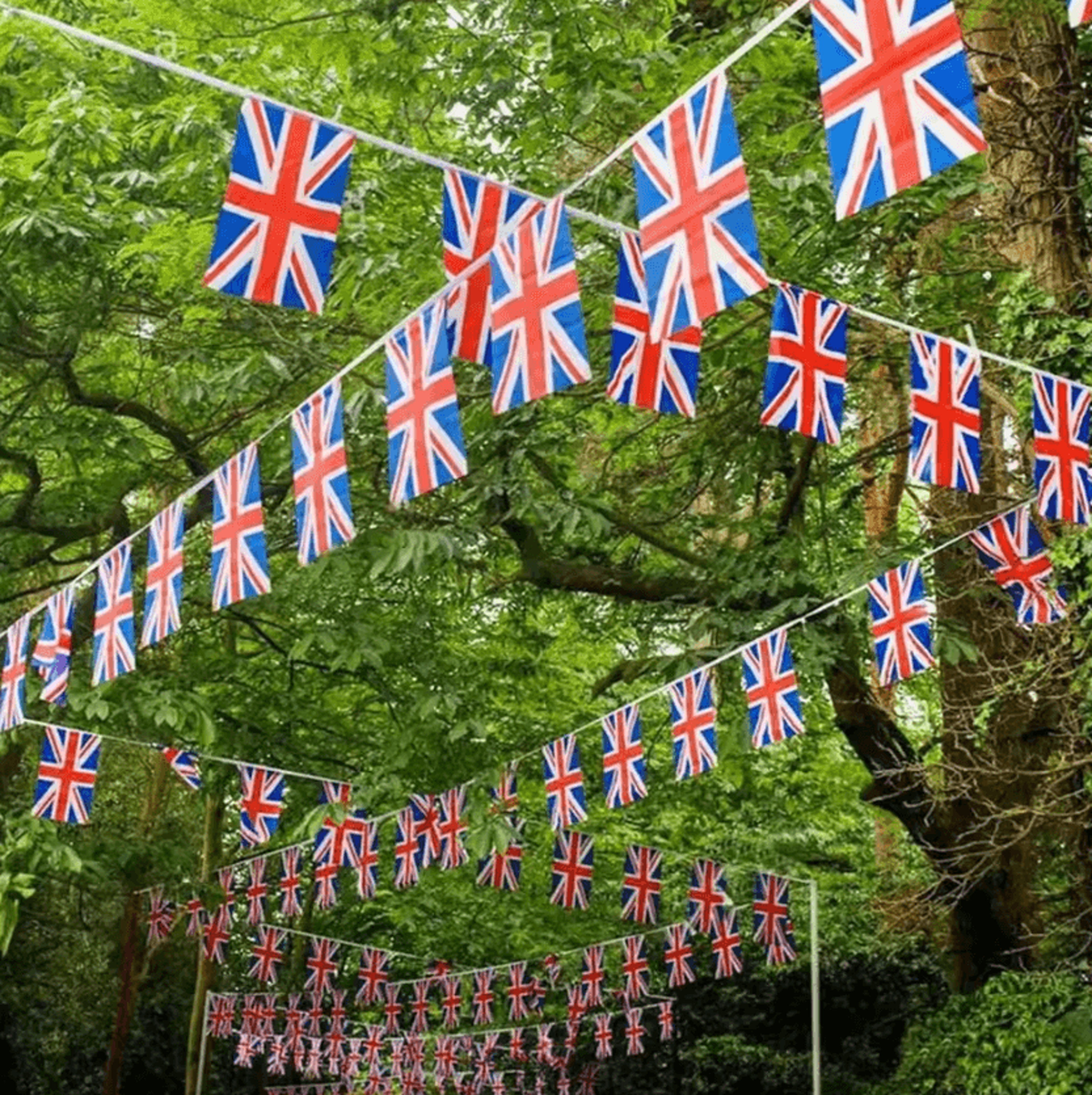 United Kingdom Union Jack Pennant Banner For Parties Sports Events And Decorations 2