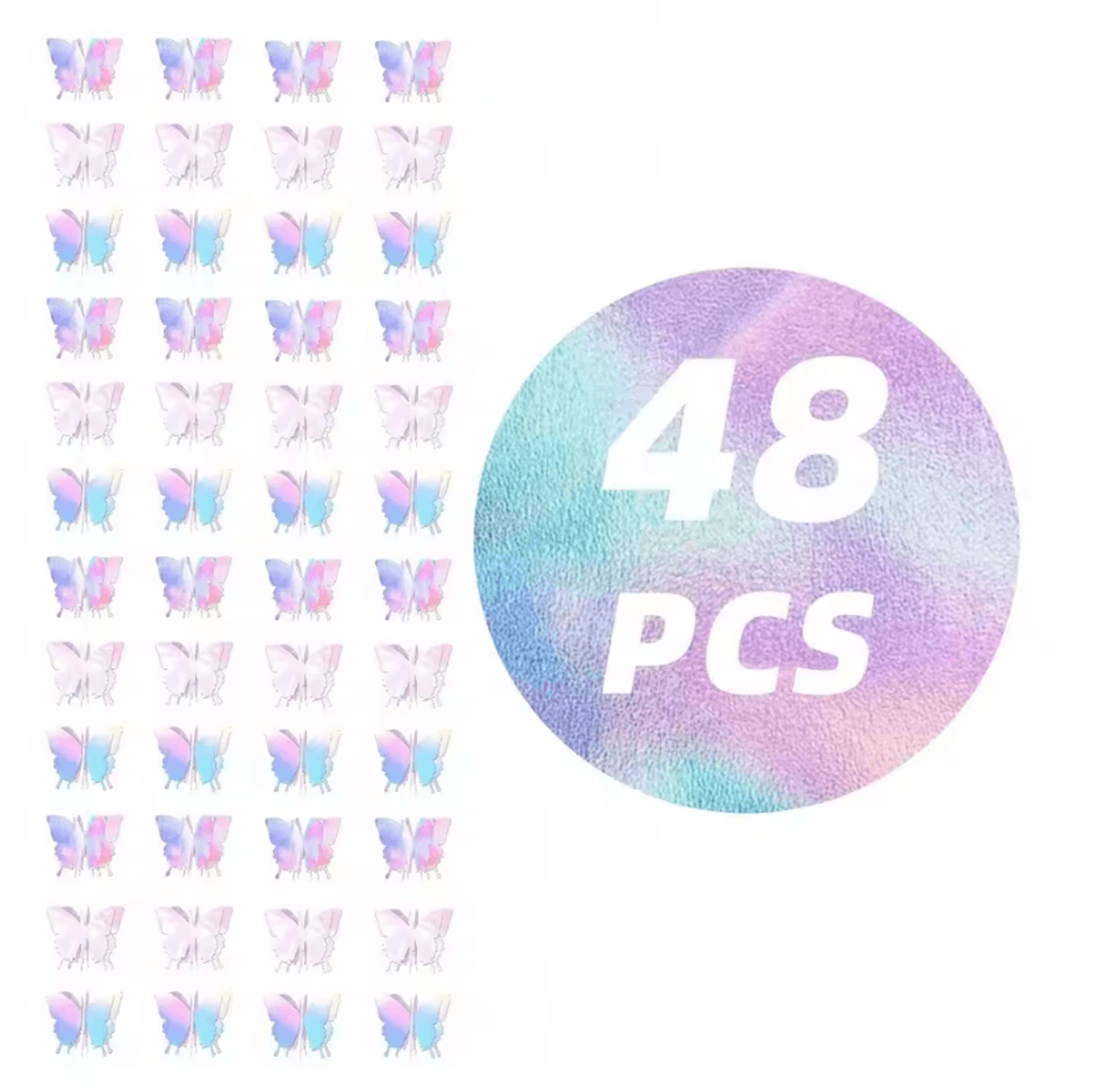 Silver Butterfly Garland Banner Party Wedding And Birthday Decorations 2