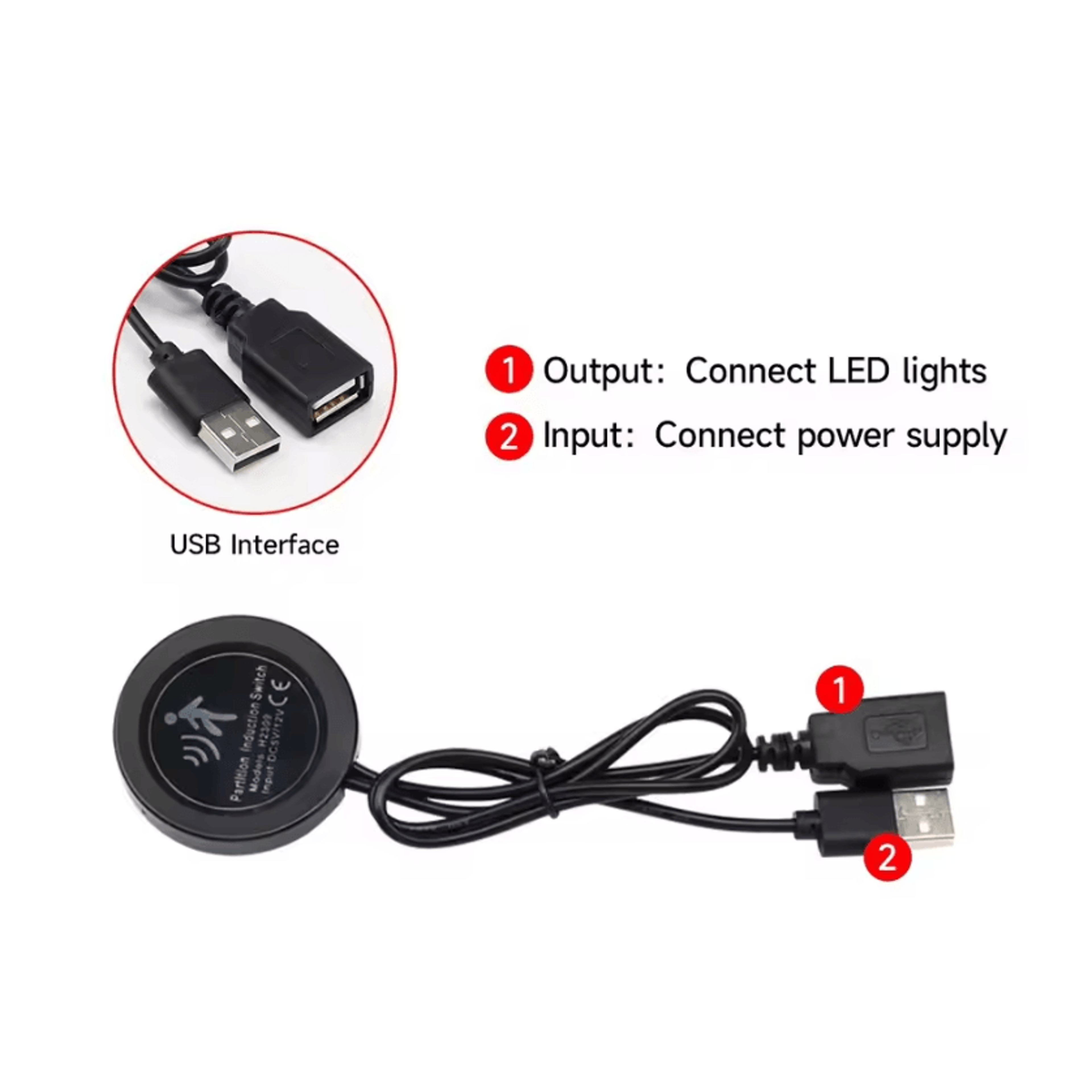 Tesla Dashboard Ambient Light USB Docking Station With Auto Shutdown Module 3
