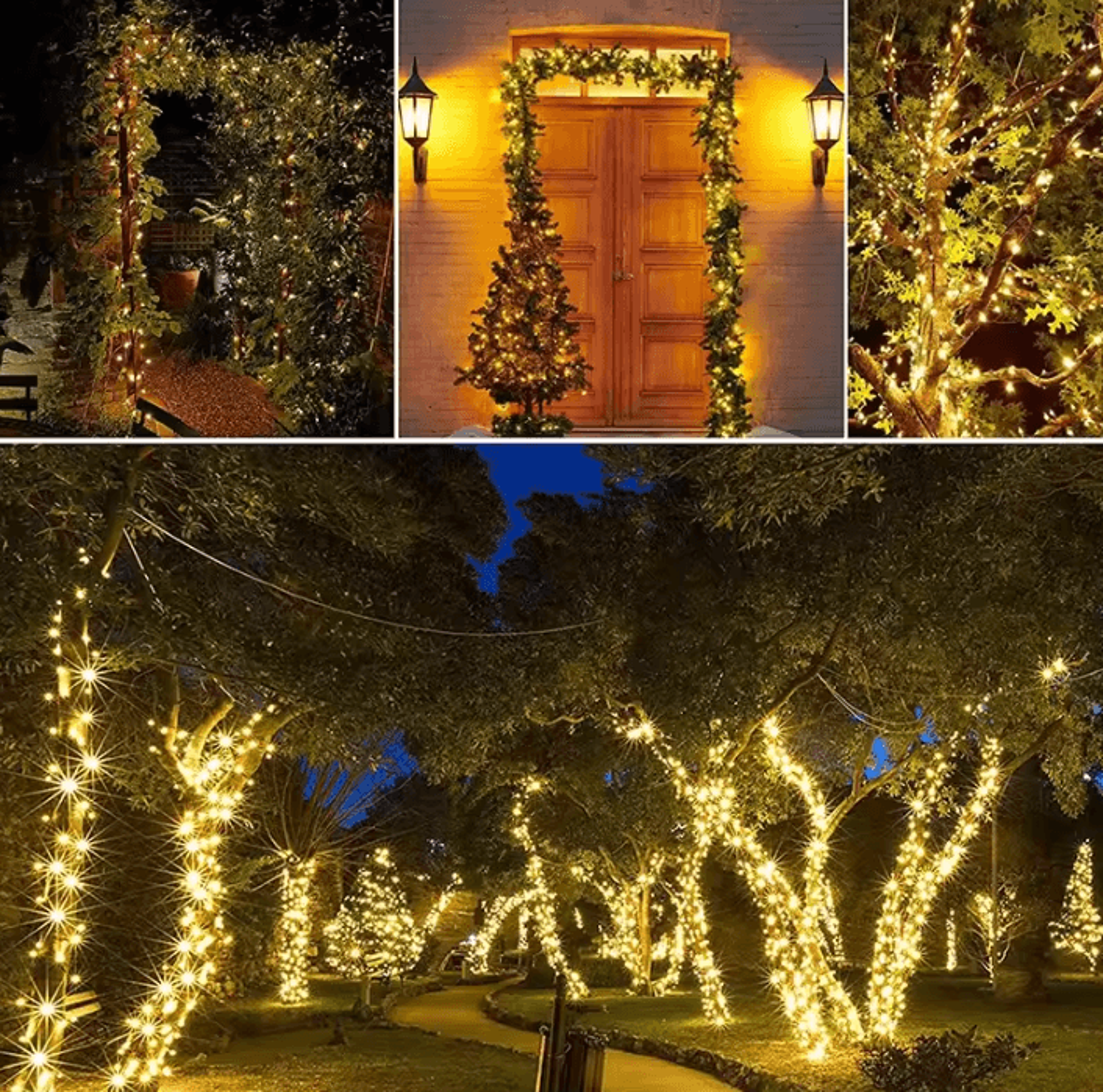 Solar Fairy String Lights  Waterproof Solar String Lights For Garden Patio Christmas  Outdoor Decor 4