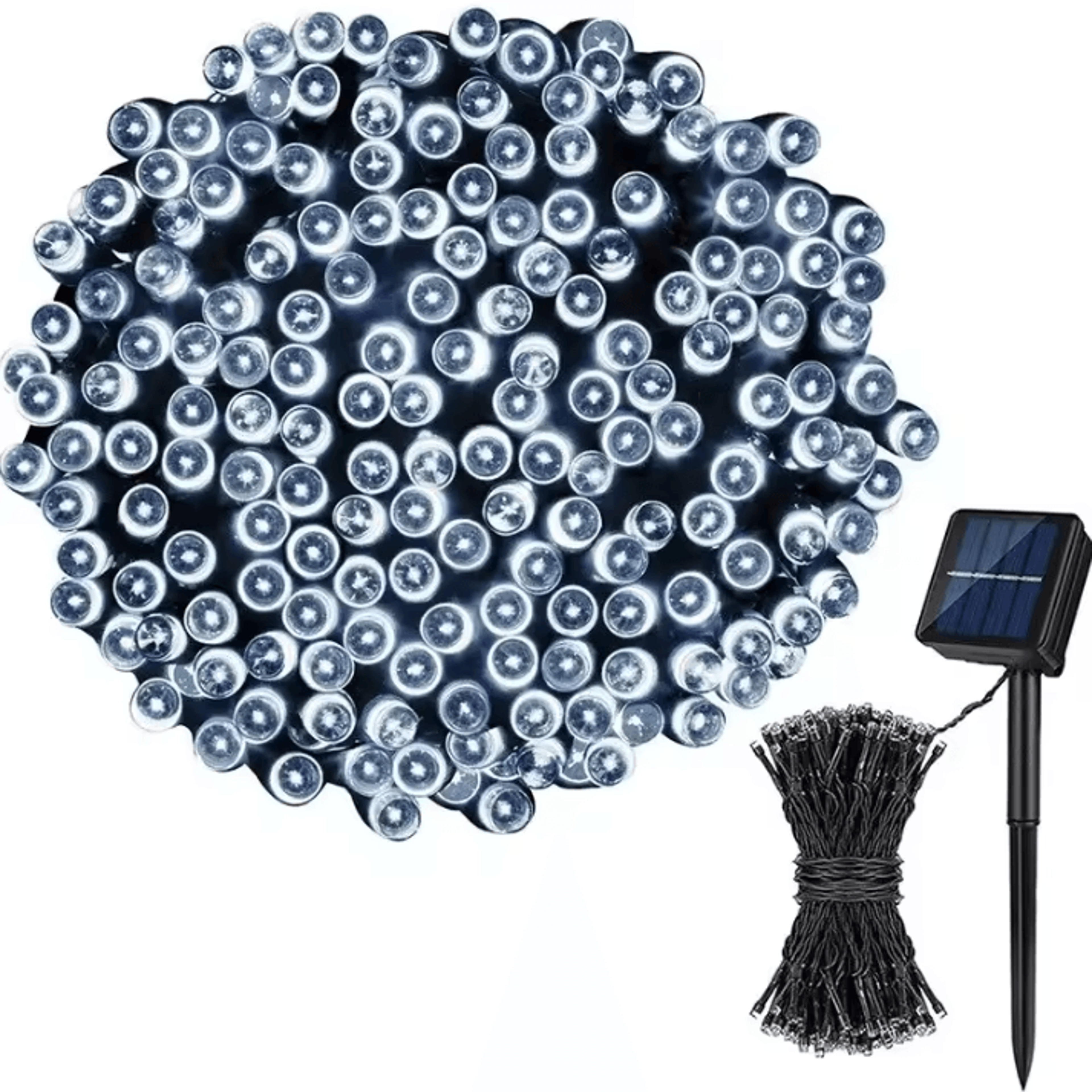 Solar Fairy String Lights  Waterproof Solar String Lights For Garden Patio Christmas  Outdoor Decor 8