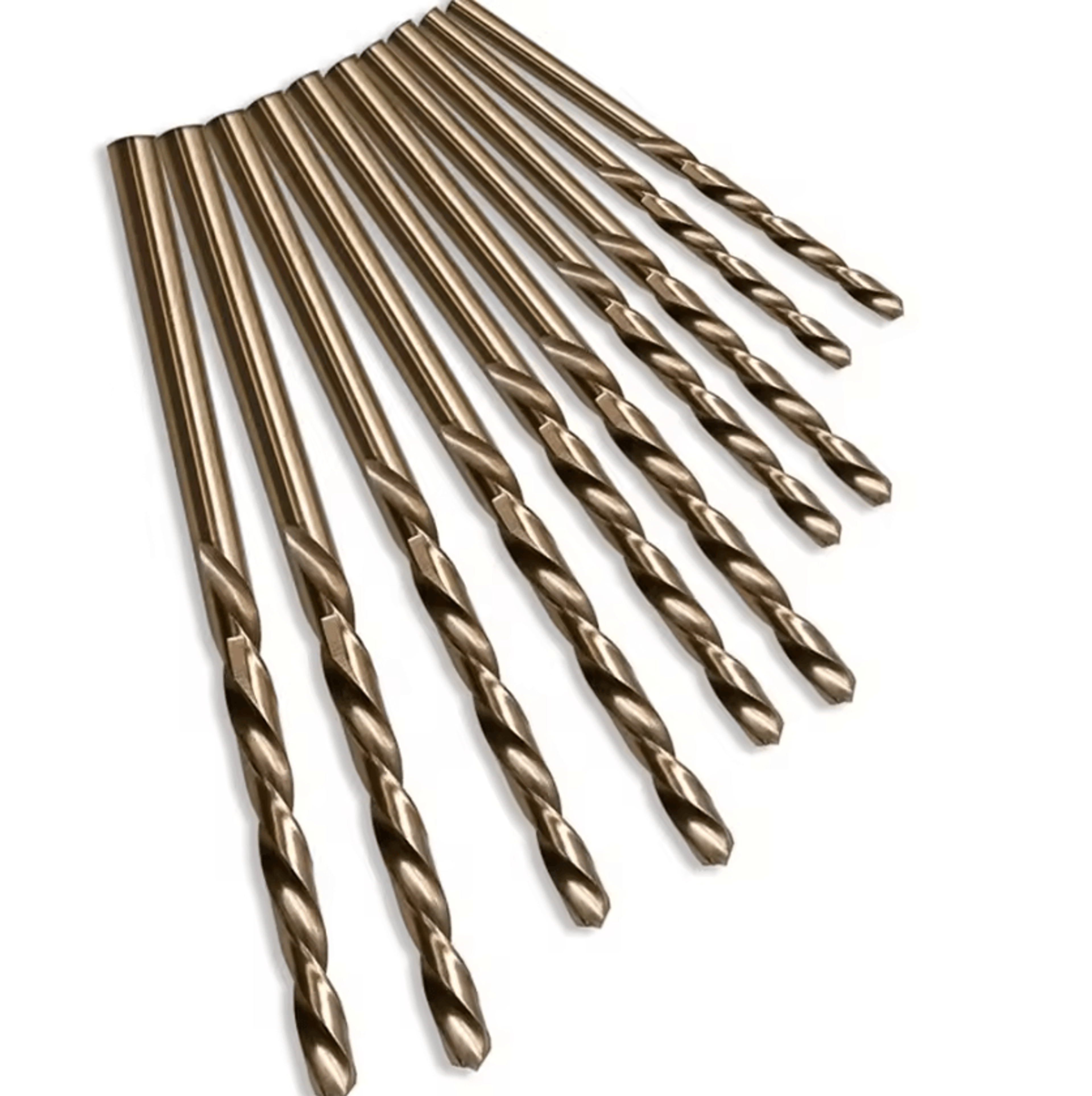 10Piece M35 Cobalt Drill Bit Set  Cobalt Drill Bits For Stainless Steel Metal  Precision Drilling 1