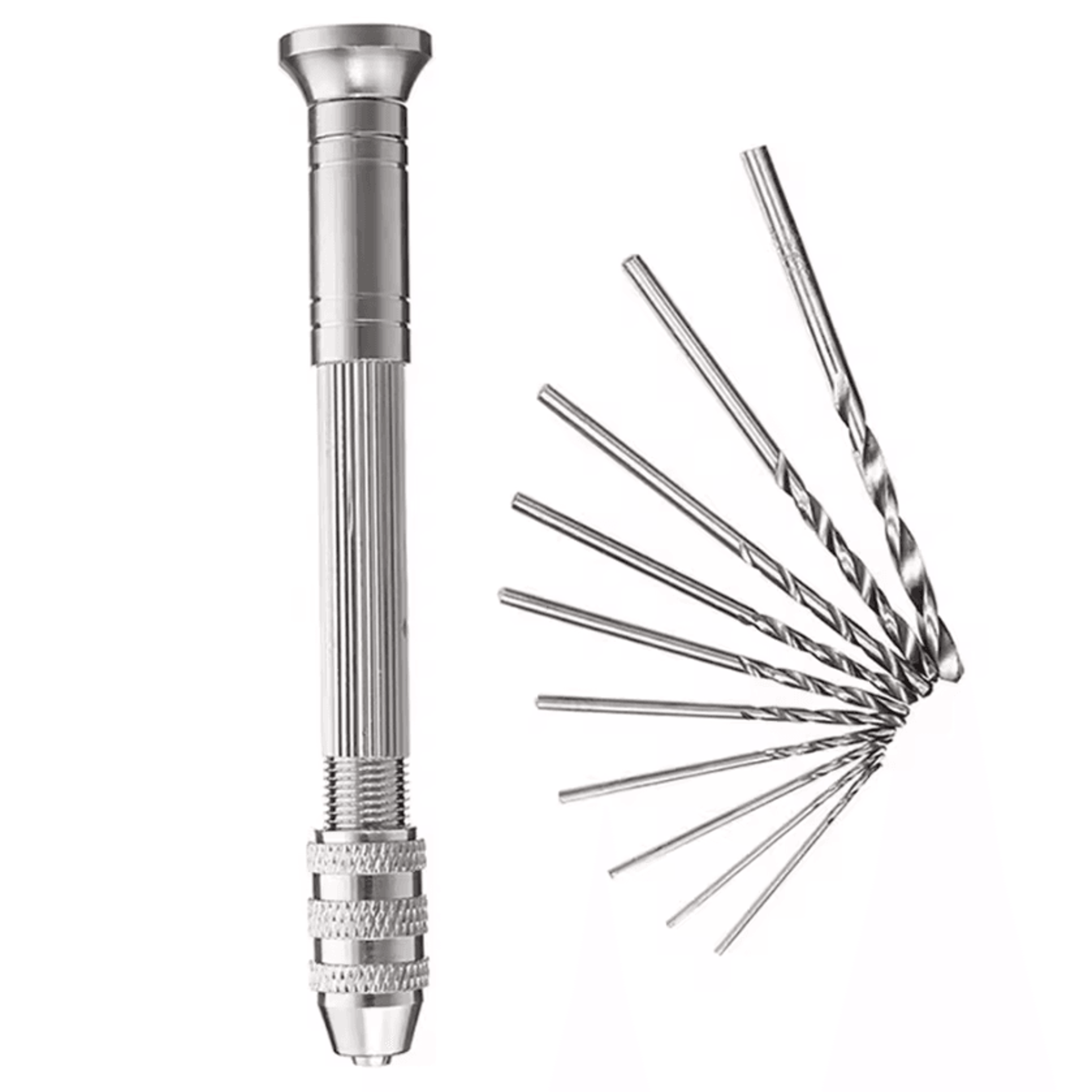 Mini Pin Vise Hand Drill 0332mm Precision Micro Hand Drill For DIY Crafts Jewelry  Model Making 2