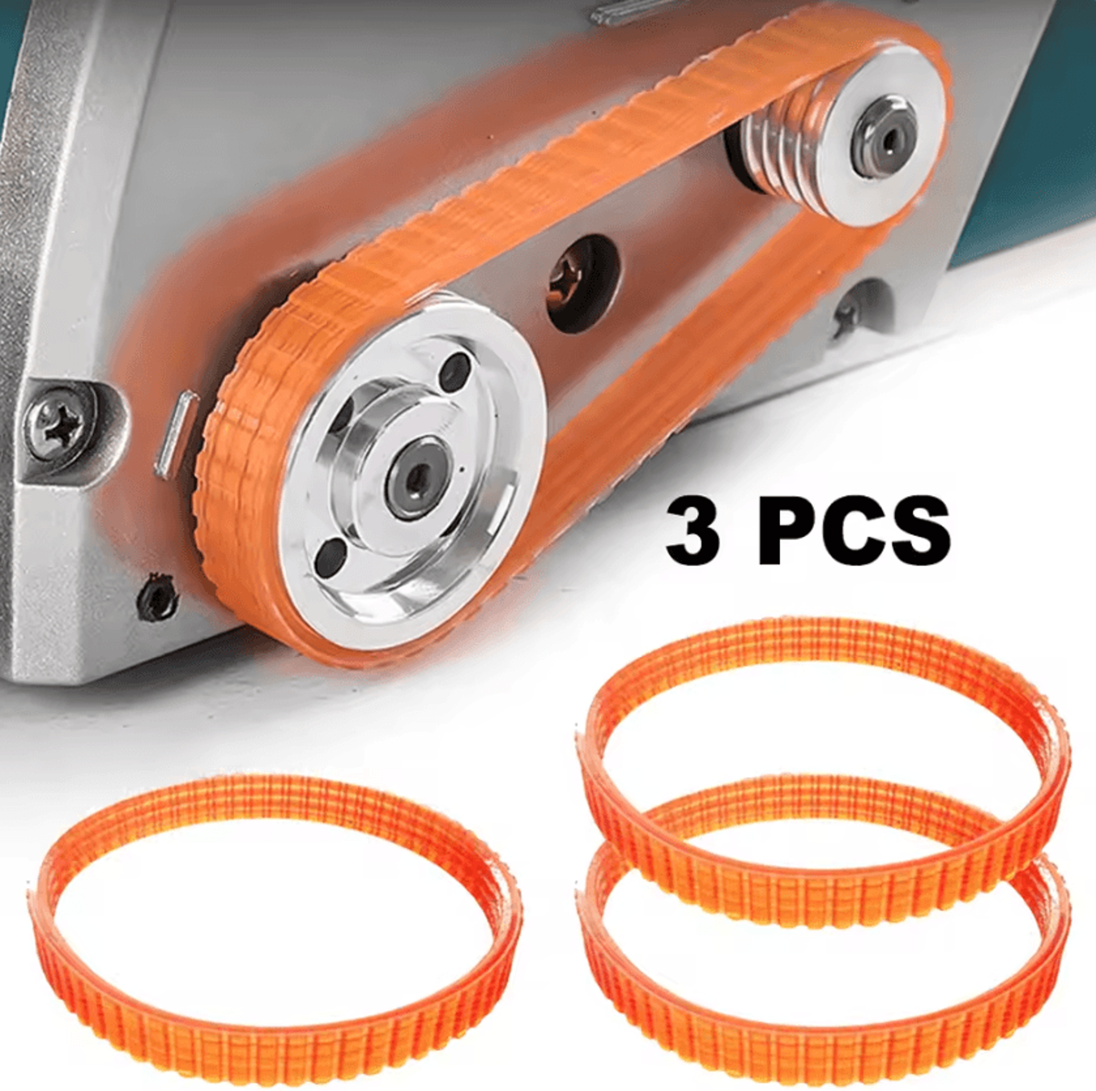 Electric Planer Drive Belt Replacement Set For 1900B N1923BD And FP080 Planers 0