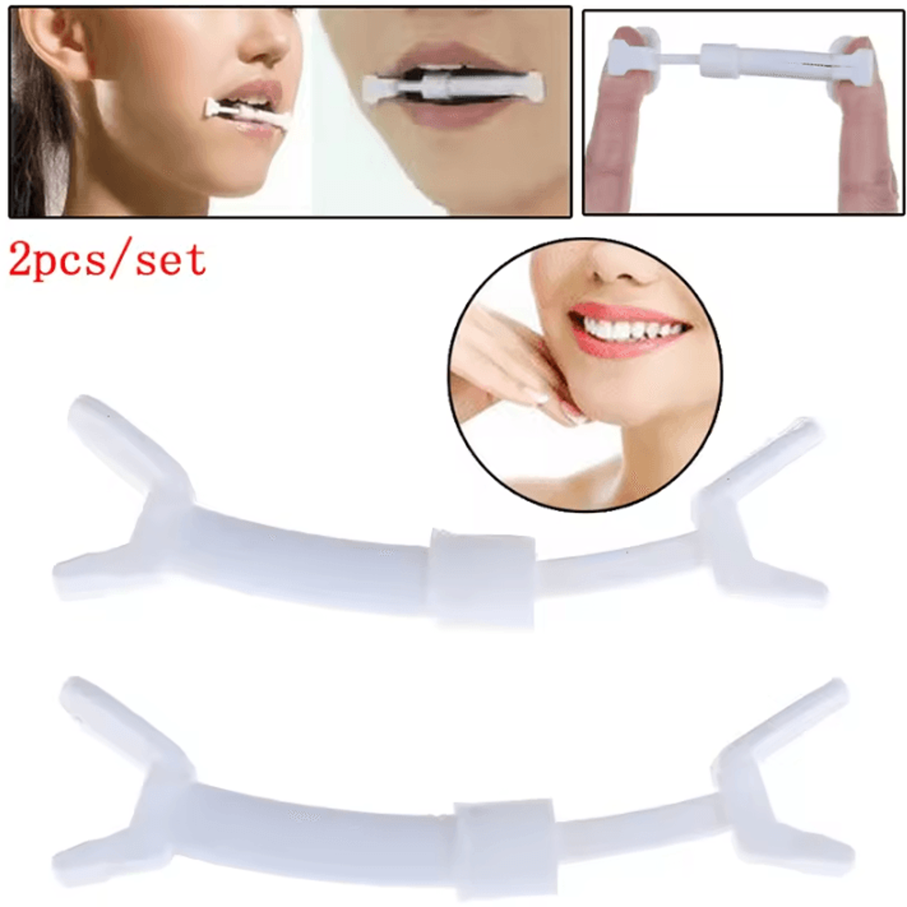 Facial Exercise Trainer For Jawline Toning And Smile Muscle Workouts 0