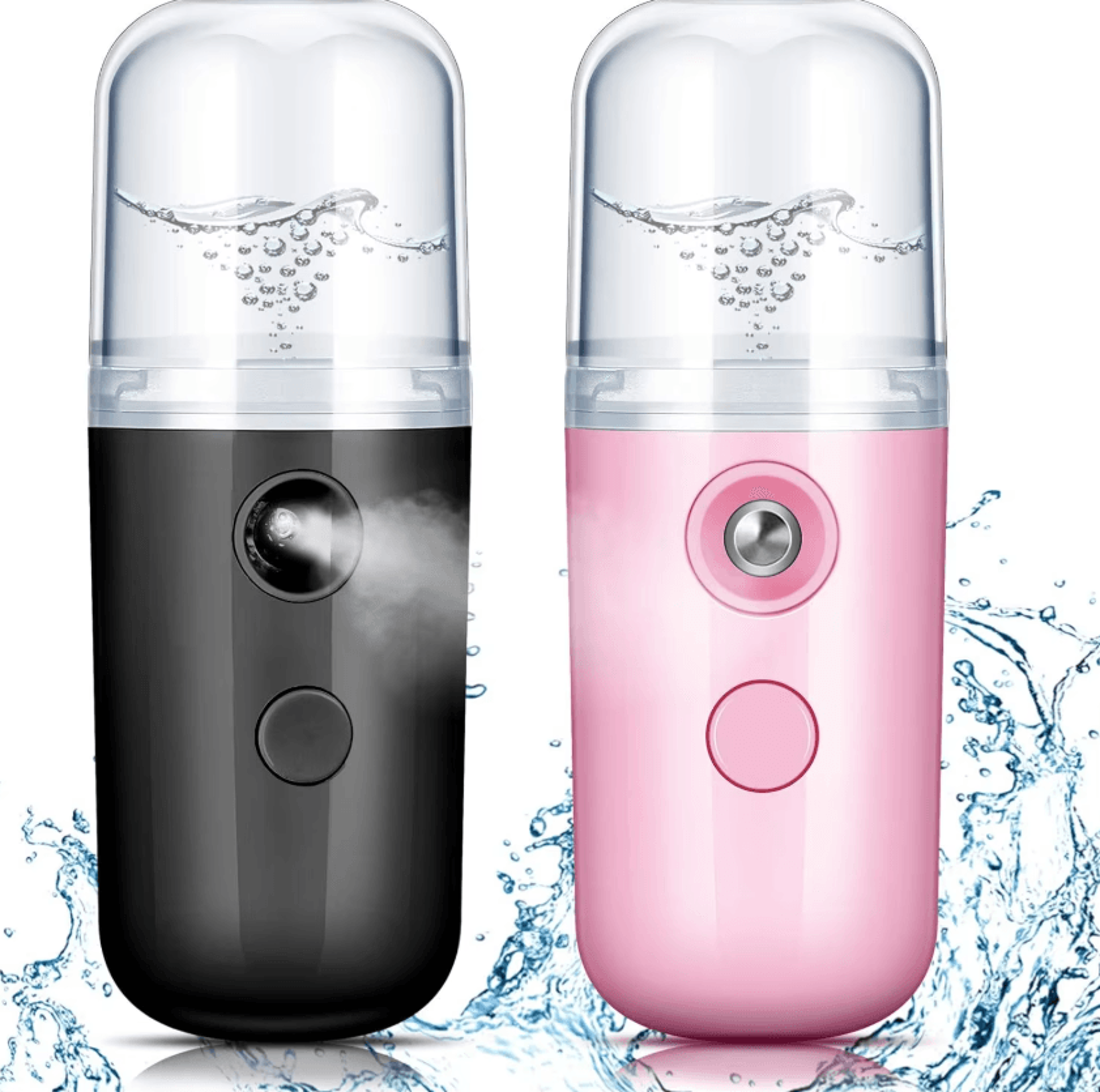 Portable Nano Facial Mister USB Rechargeable Face Sprayer For Hydrating Skincare 0
