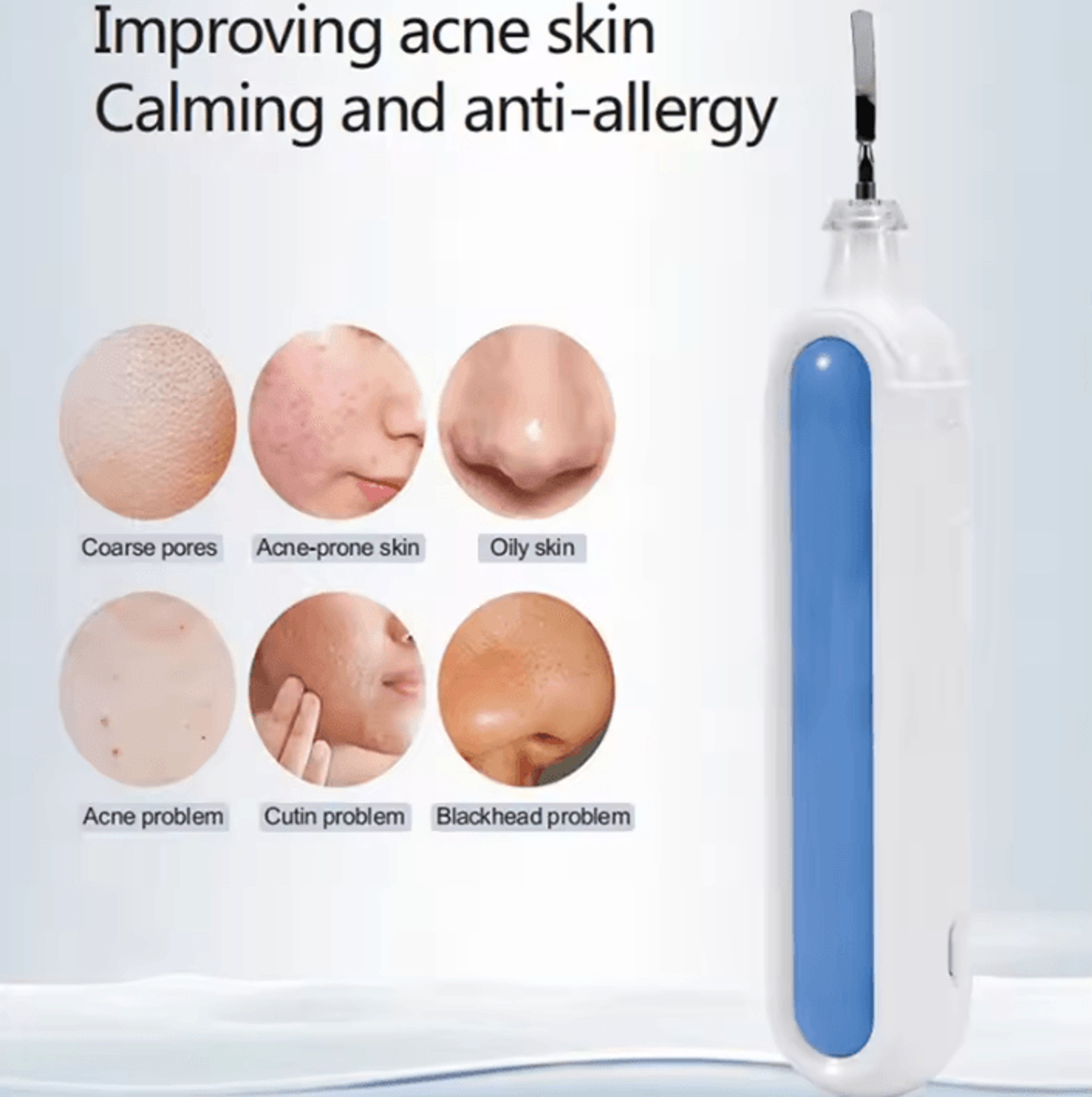 Ultrasonic Skin Scrubber For Deep Cleansing And Gentle Facial Exfoliation 3