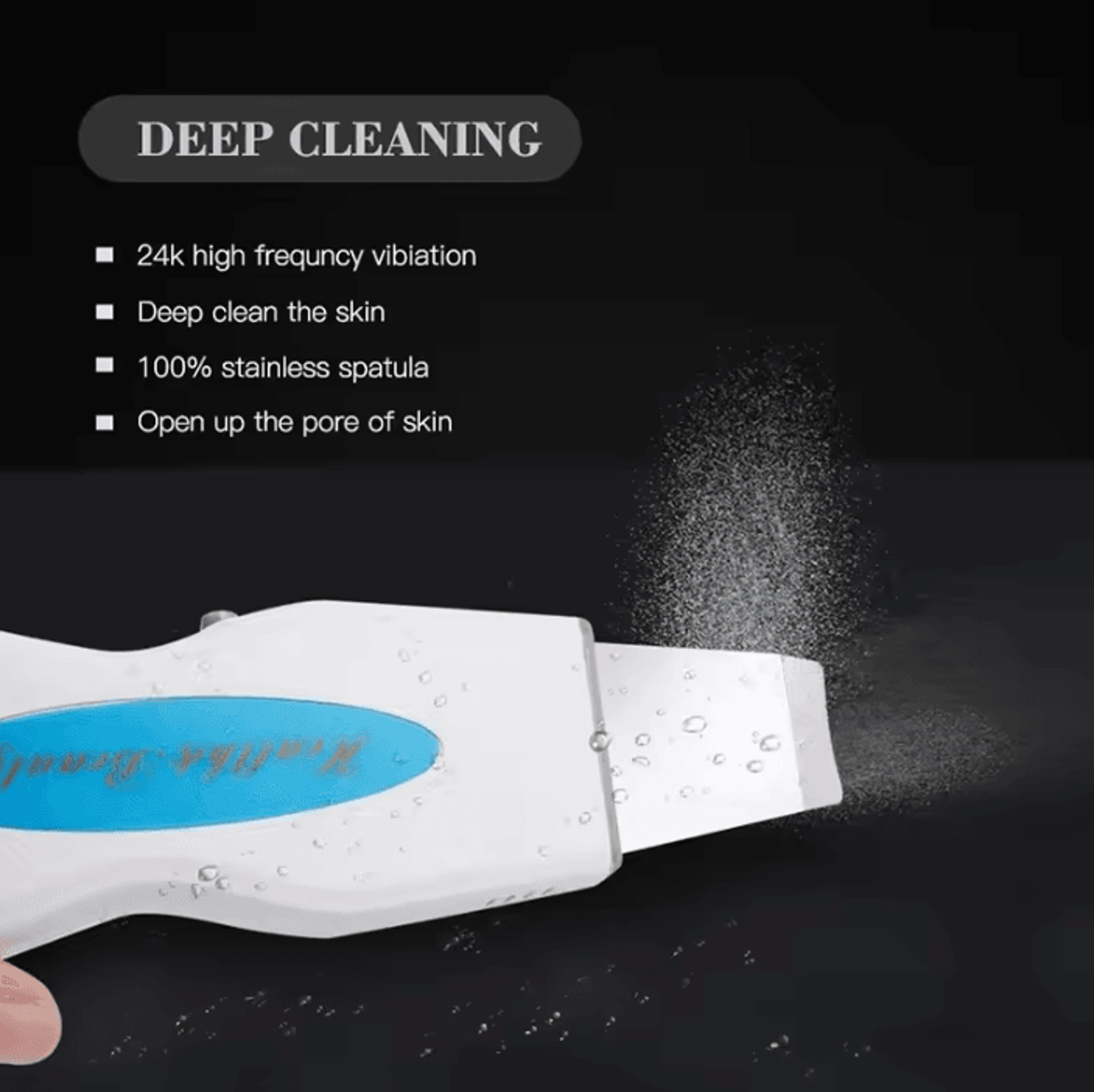 Ultrasonic Facial Skin Scrubber For Deep Cleansing And Gentle Exfoliation 3