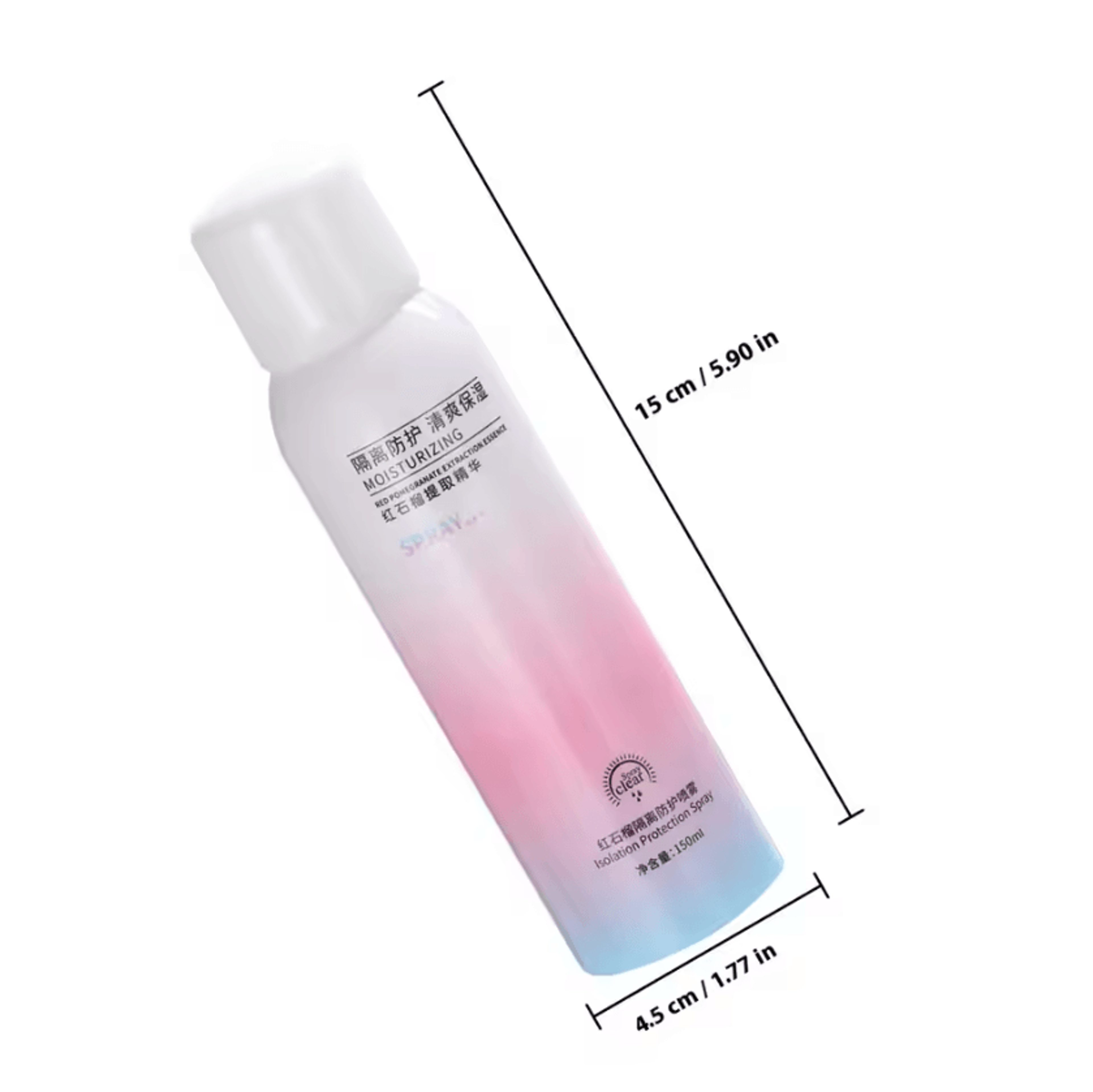 150ml Hydrating Face Mist Spray Portable Moisturizing Facial Mist Bottle For Makeup And Skincare 1
