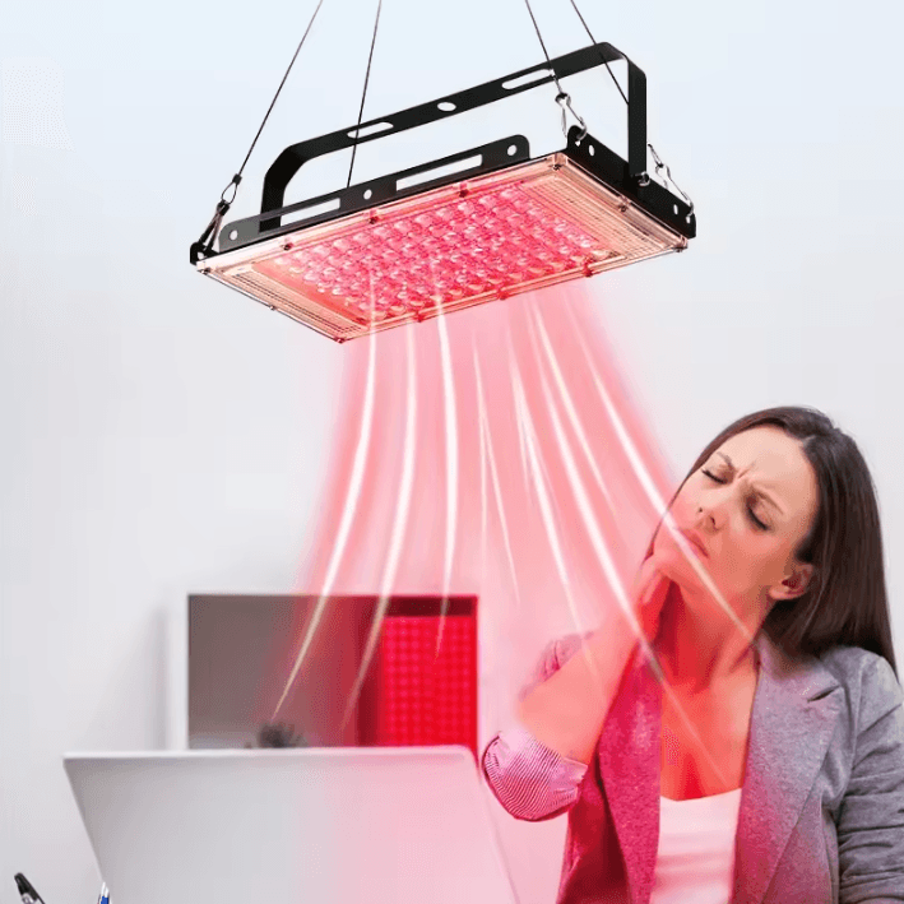 3 In 1 Red Light Therapy Lamp With Stand 660nm And 850nm Infrared Light Therapy Device 2