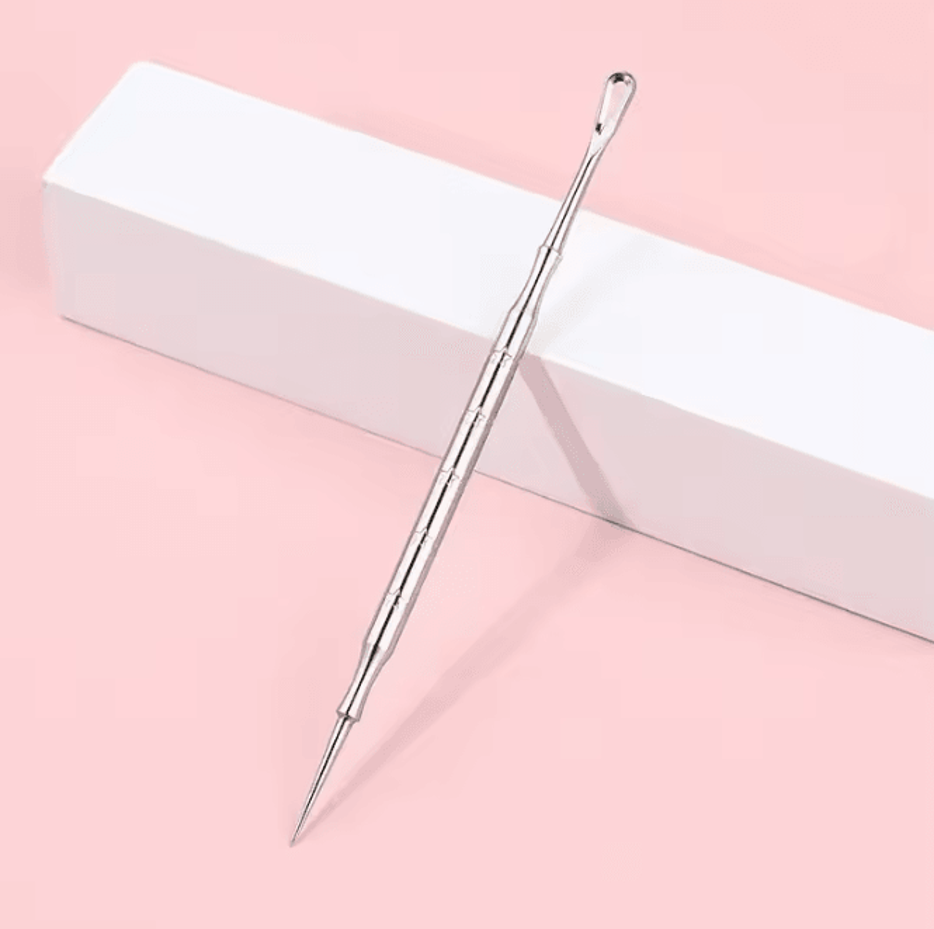 Stainless Steel Blackhead Remover Tool Acne Extractor Kit For Whiteheads And Blemishes 2