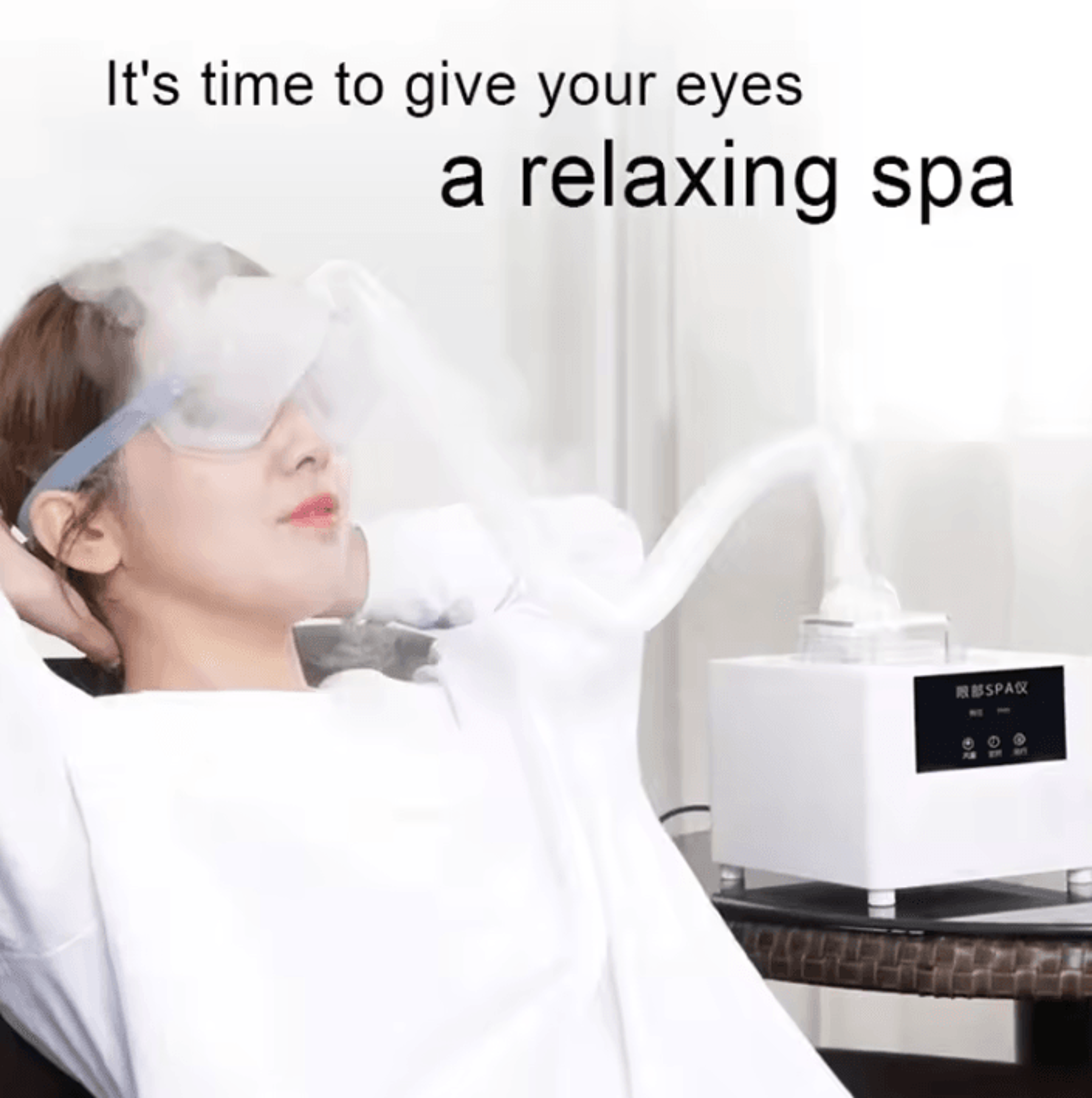 Steam Eye Care Device Hydrotherapy Eye Massager For Dry Eyes And Eye Fatigue Relief 3