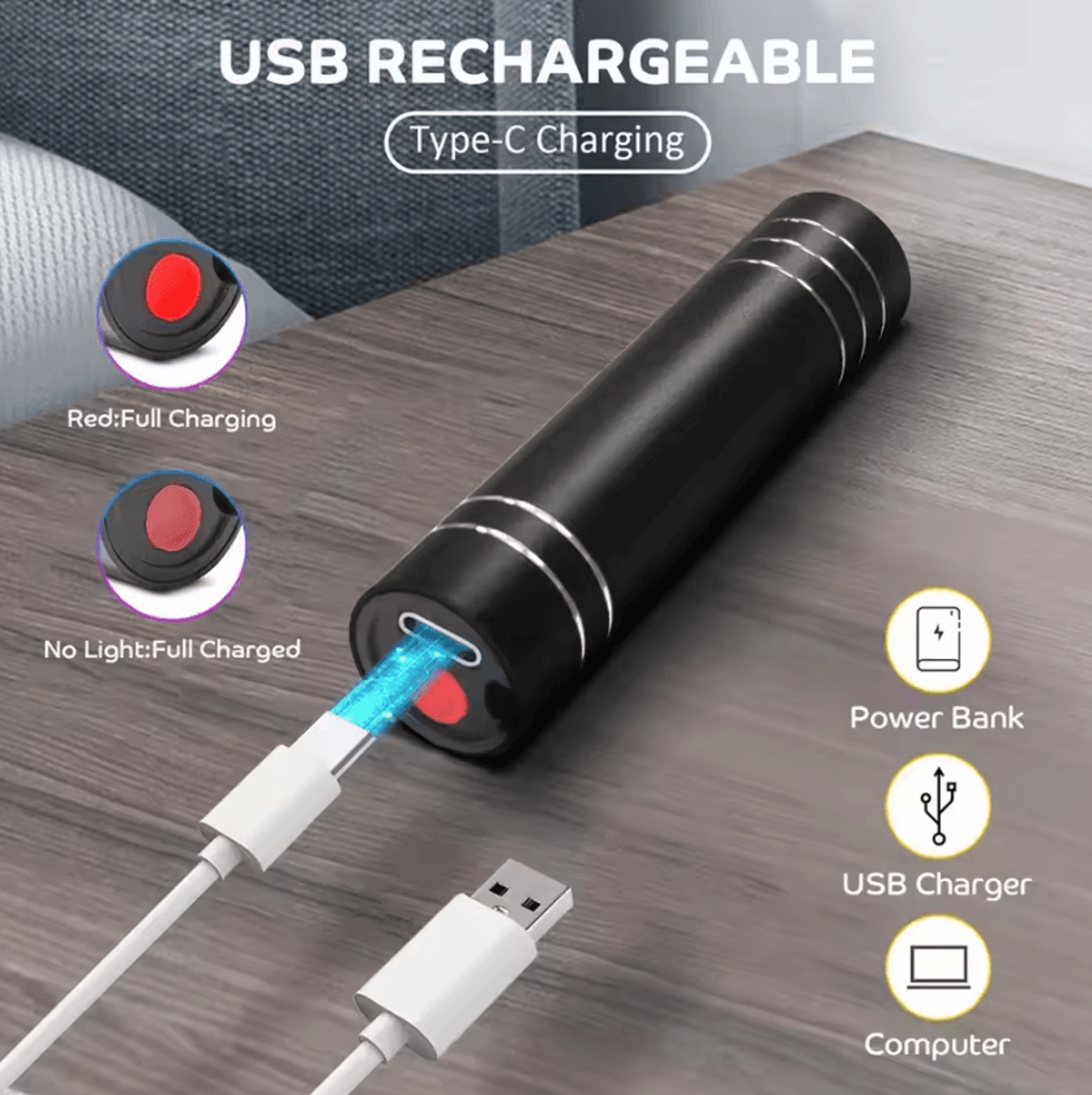 Portable Red Light Therapy Lamp 660nm And 850nm Infrared LED Therapy Torch With Timer 4