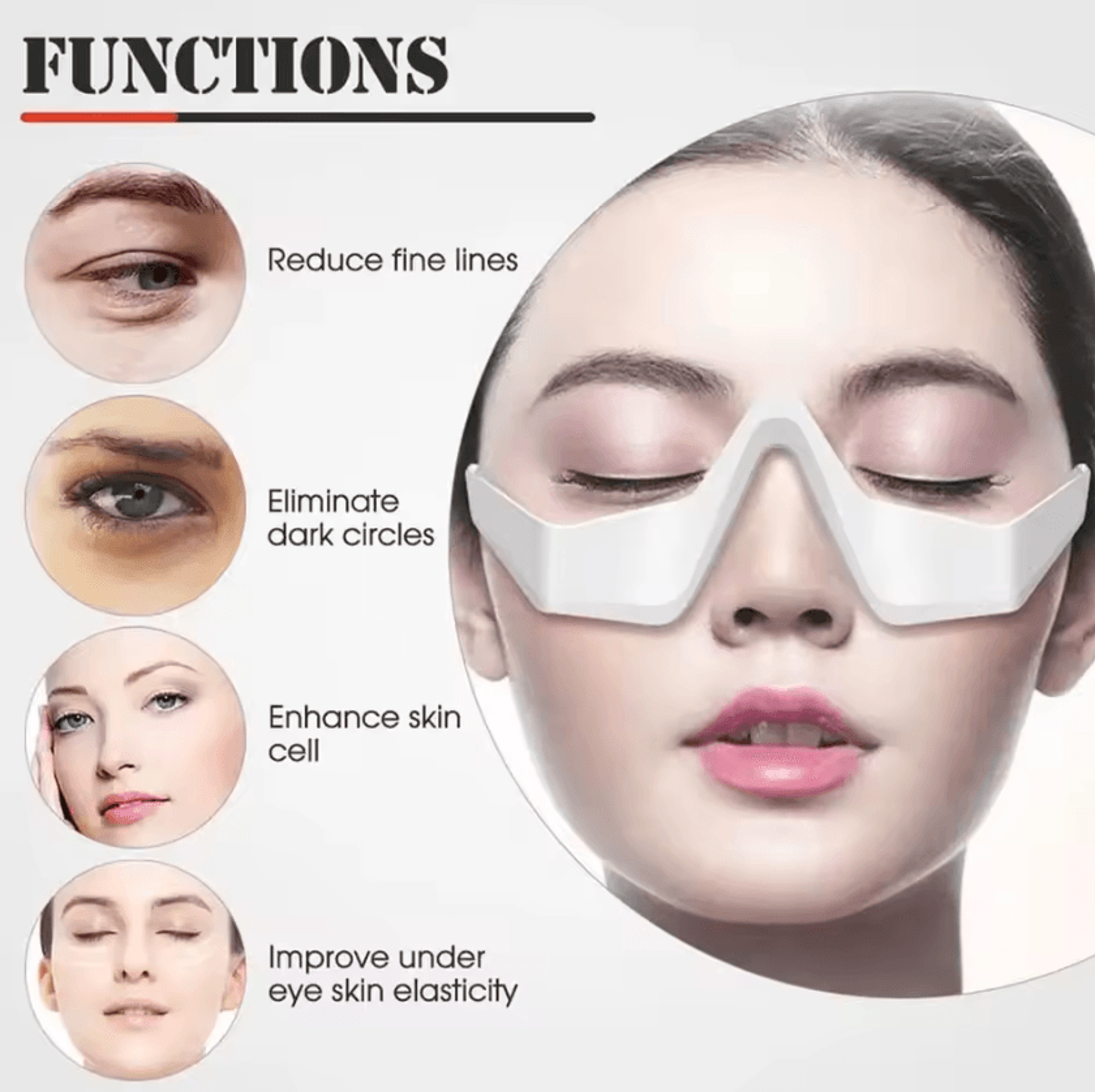 3D Eye Massager For Eye Fatigue Relief And Under Eye Care 4