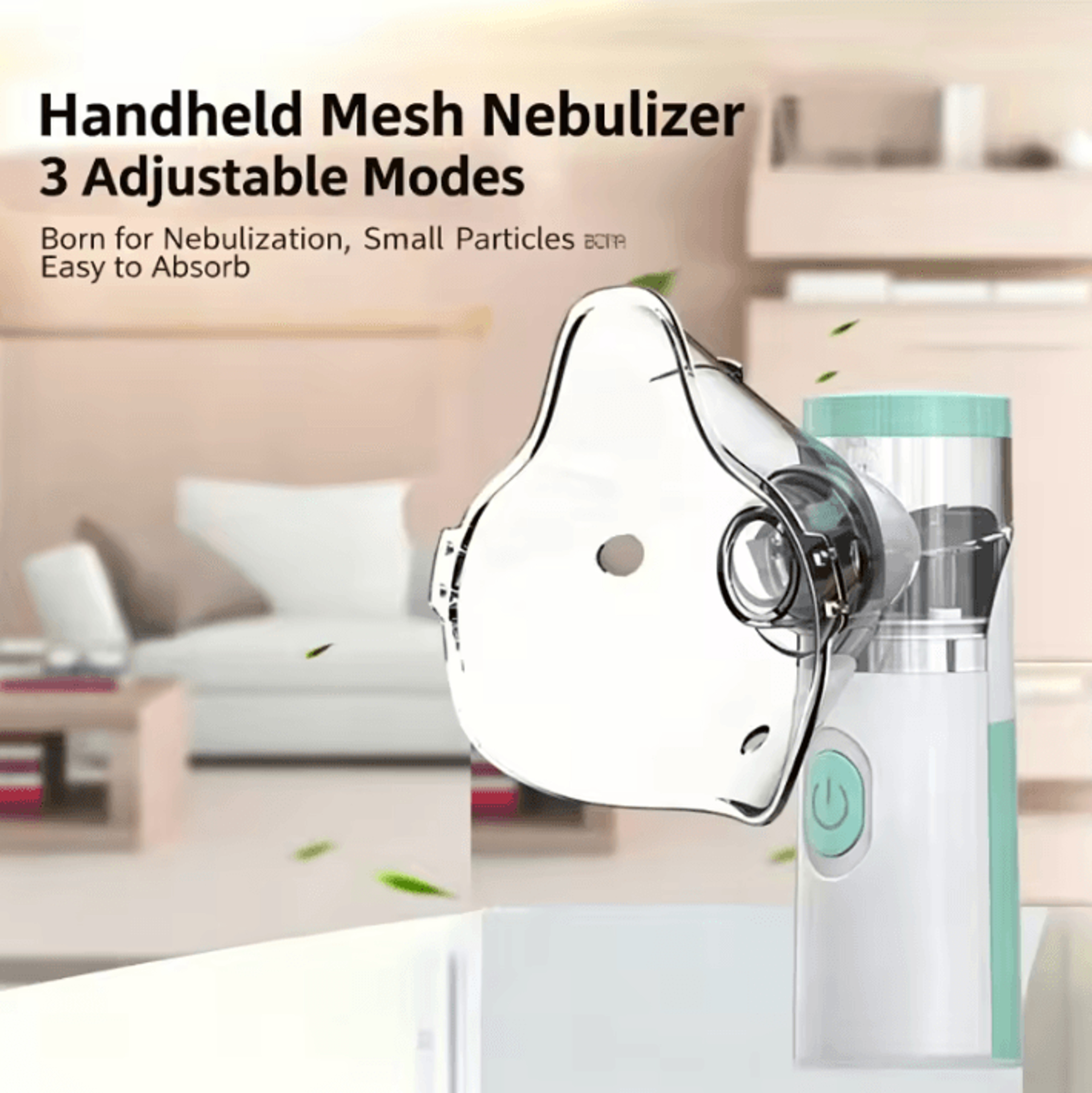 Portable Mesh Nebulizer Handheld Inhaler For Adults And Children 4
