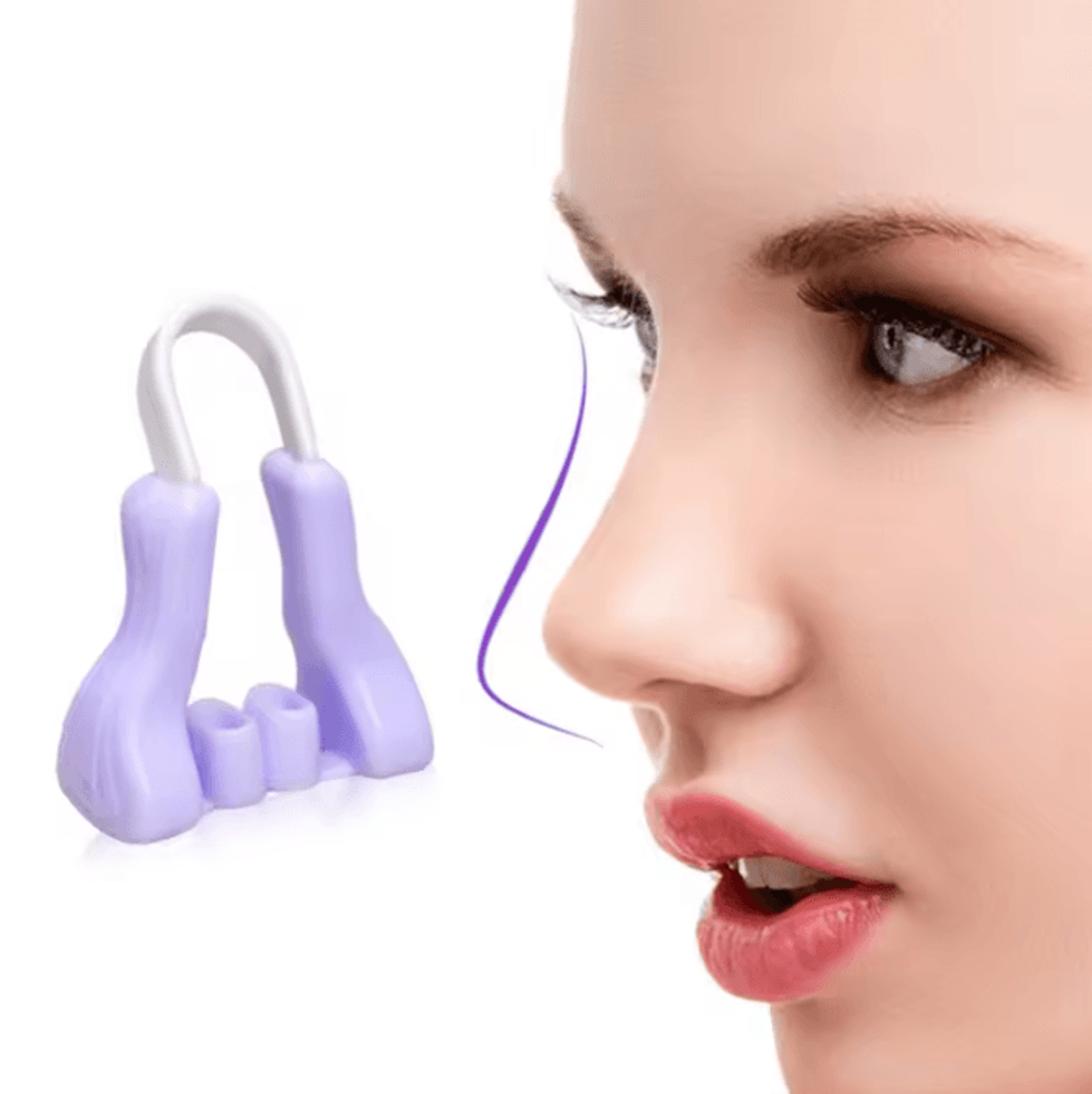 Soft Silicone Nose Shaper Clip For Nose Lifting And Bridge Contouring 3