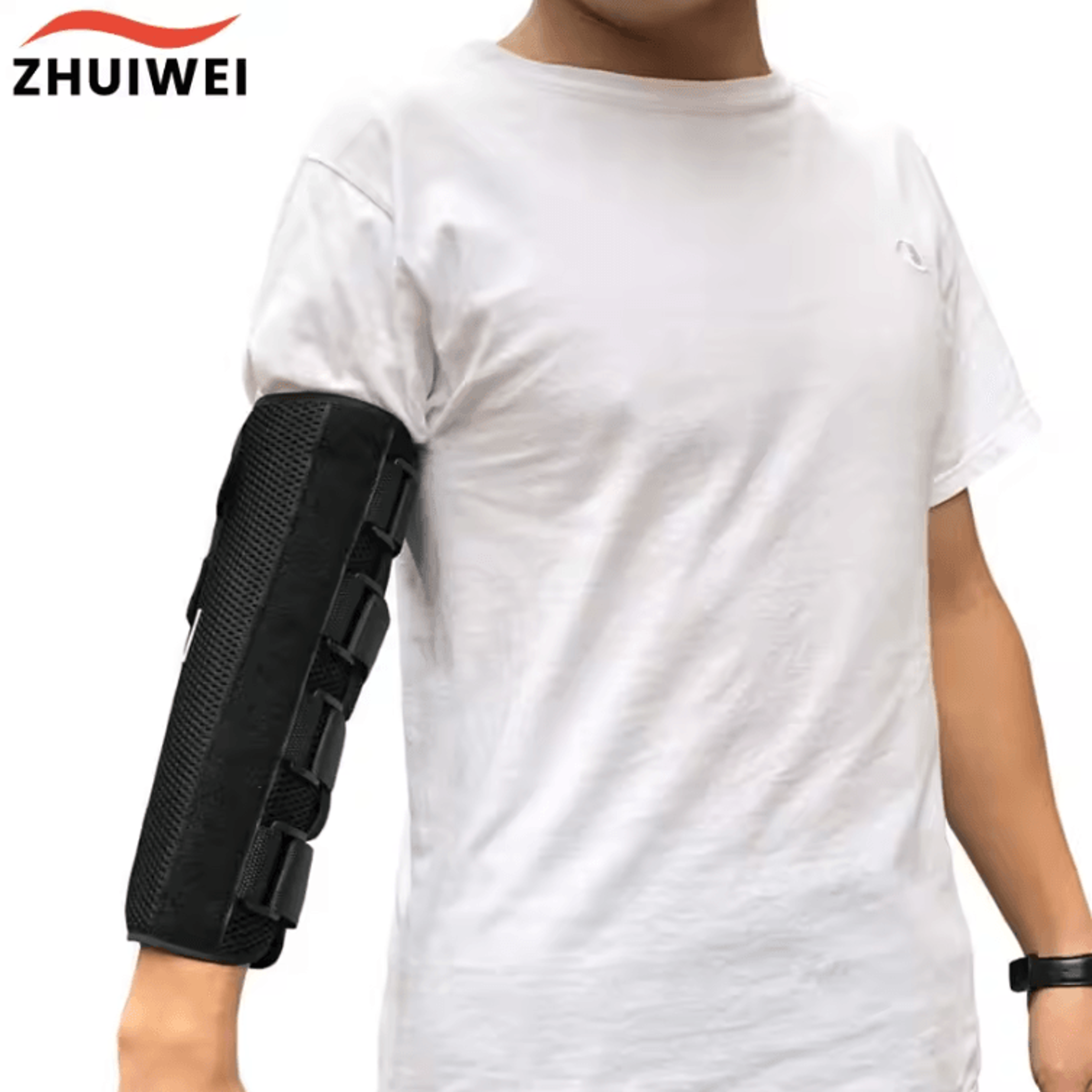Adjustable Elbow Brace For Cubital Tunnel Syndrome Night Splint With Ulnar Nerve Support 0