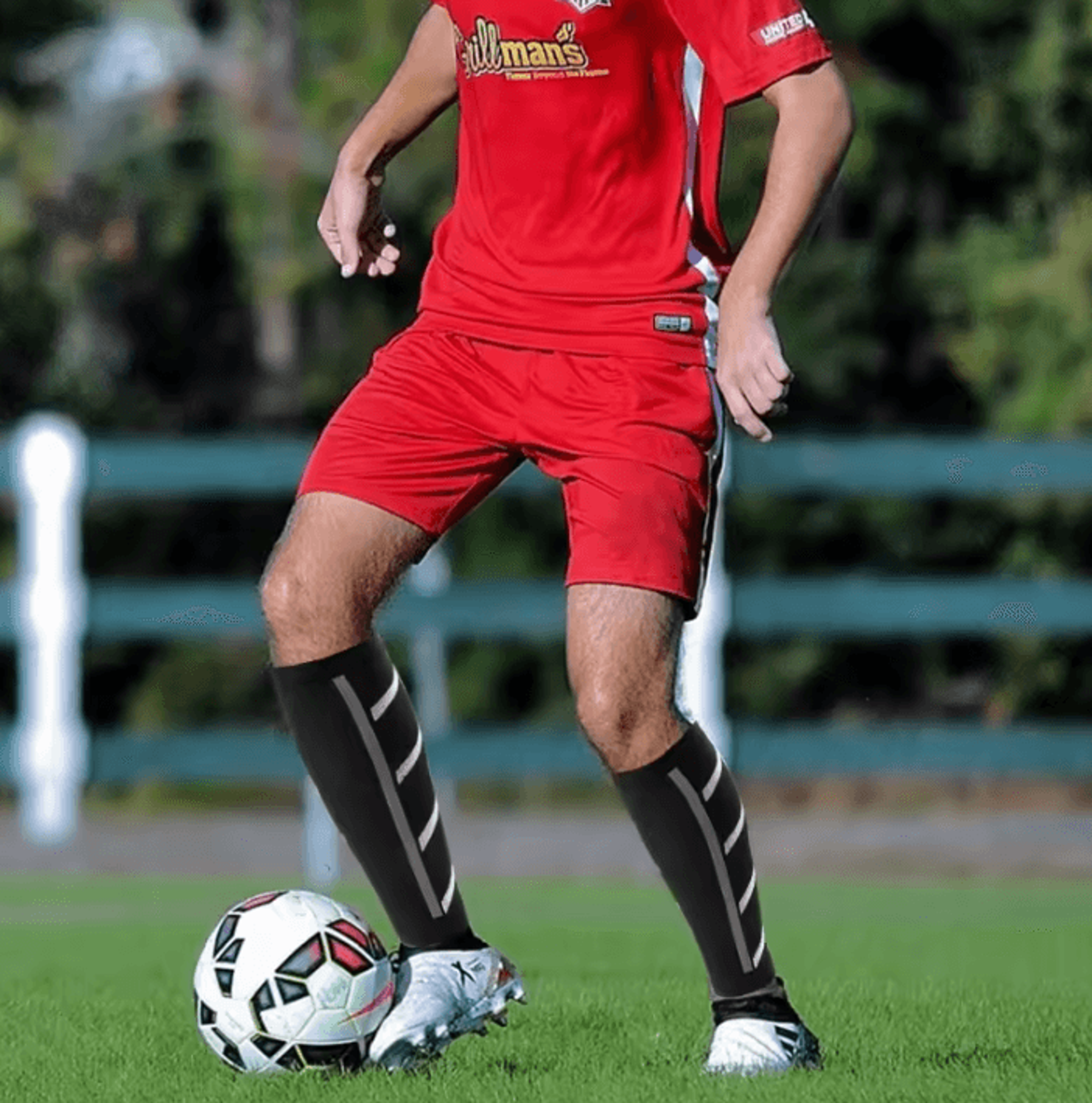 1 Pair Compression Calf Sleeves With UV Protection For Running Basketball Cycling And Soccer 3