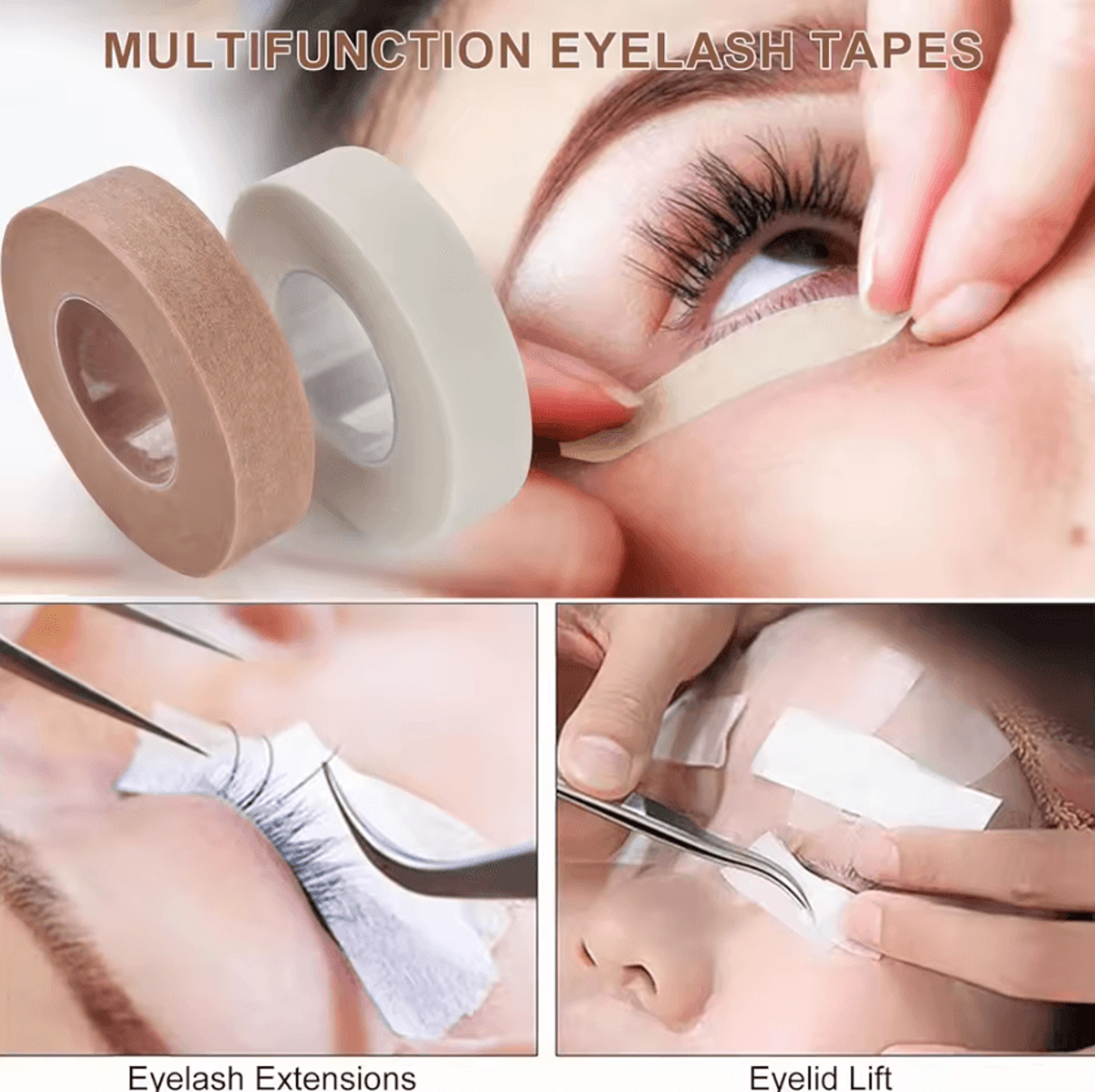 2 Rolls Rhinoplasty Nose Tape Hypoallergenic Medical Paper Tape For Nose Support 3