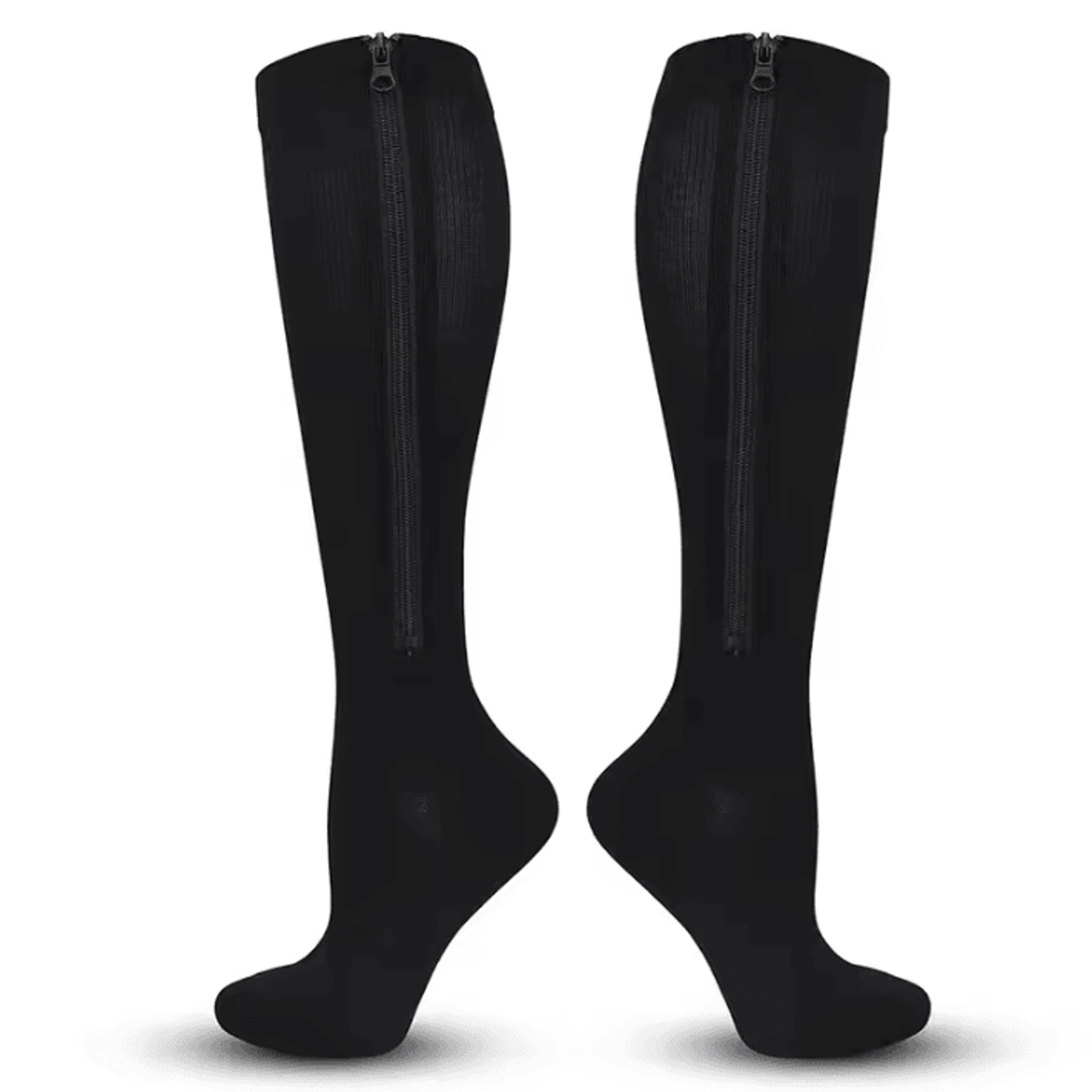 OpenToe Compression Socks With Zipper High Tube Support Socks For Sports And Travel 5