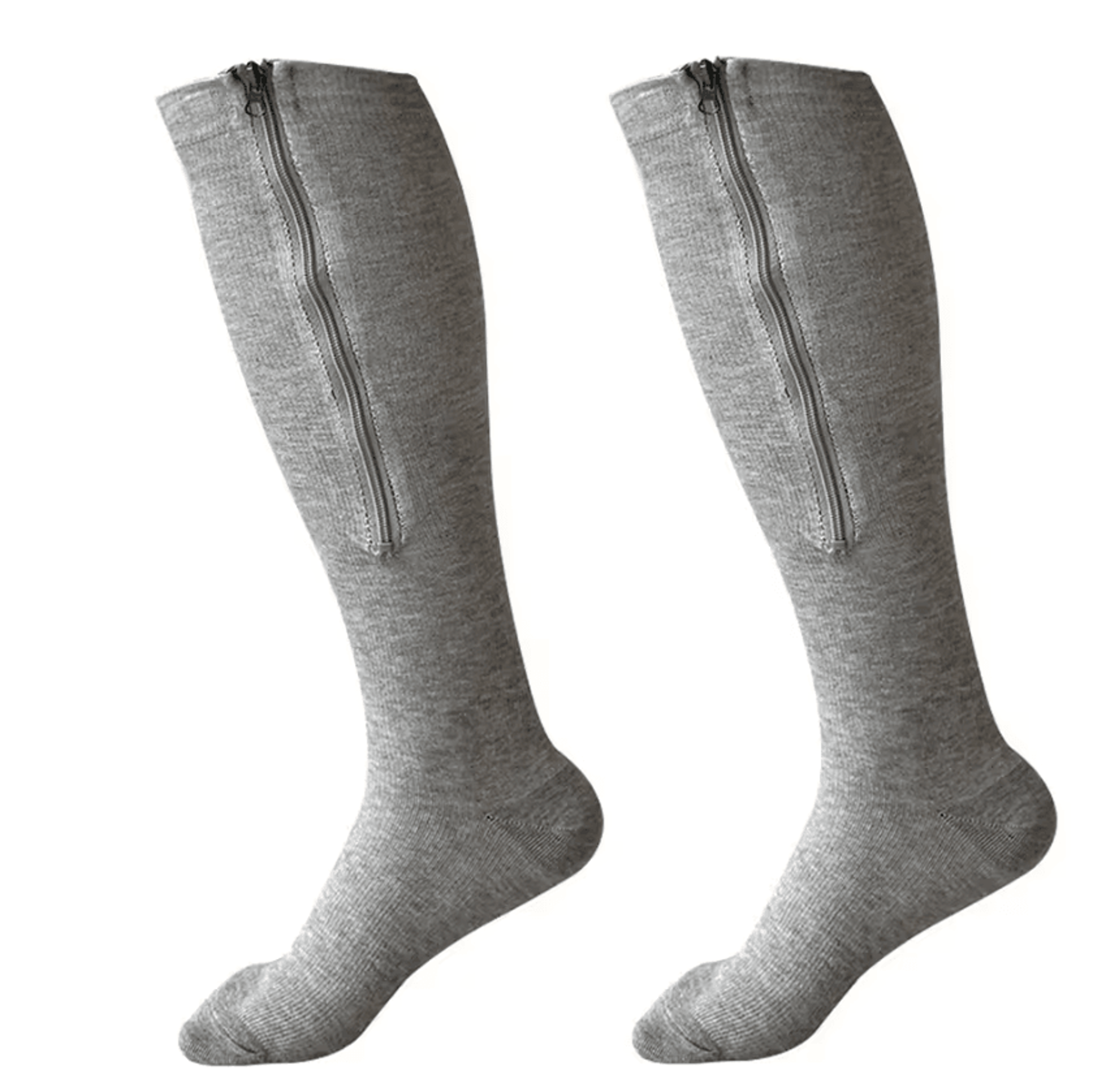 OpenToe Compression Socks With Zipper High Tube Support Socks For Sports And Travel 6
