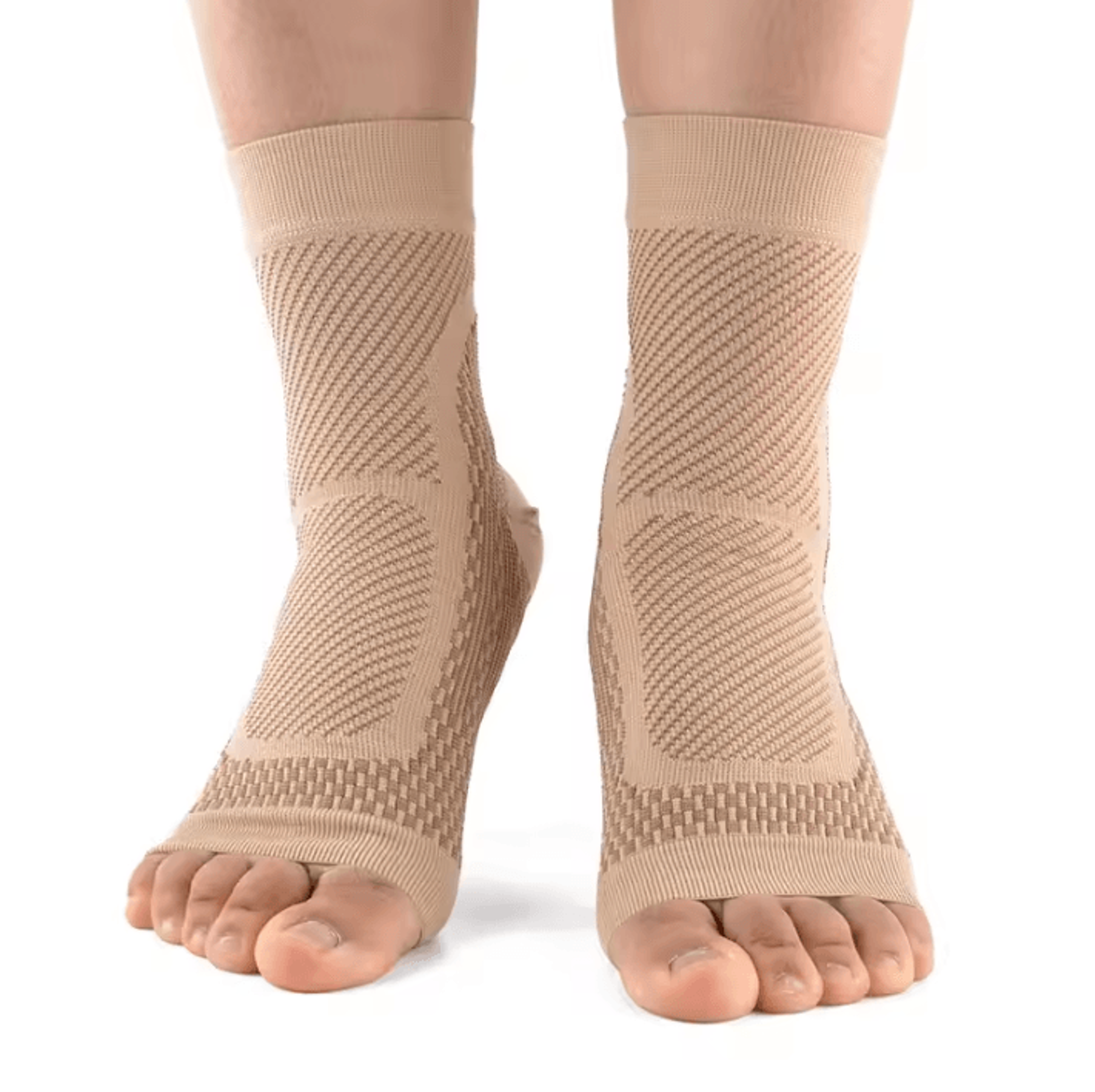 1 Pair Ankle Brace Compression Sleeves With Arch Support For Sports And Everyday Comfort 3
