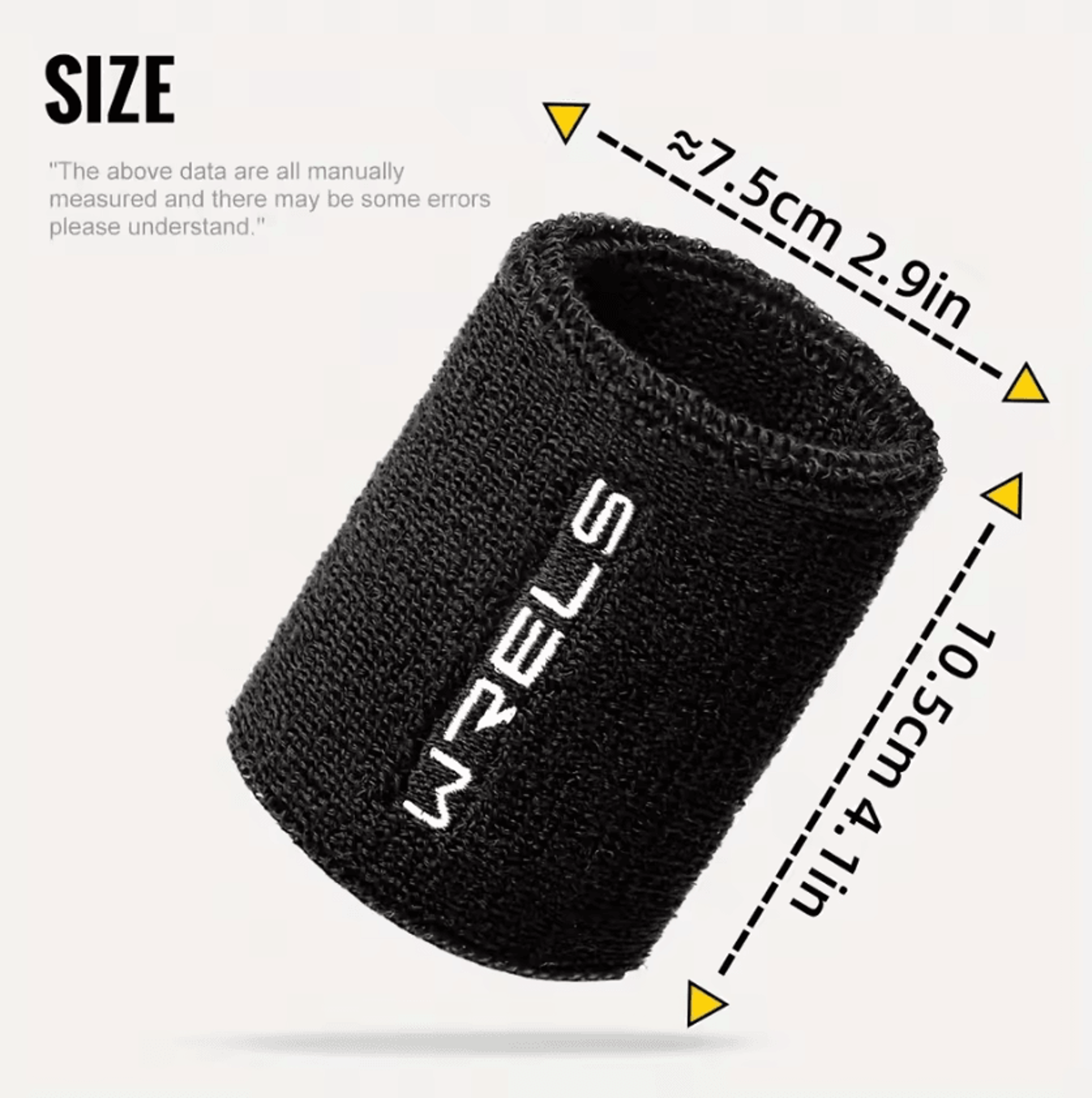 Sports Wrist Sweatbands Stretchable QuickDry Wristbands For Fitness And Workouts 1