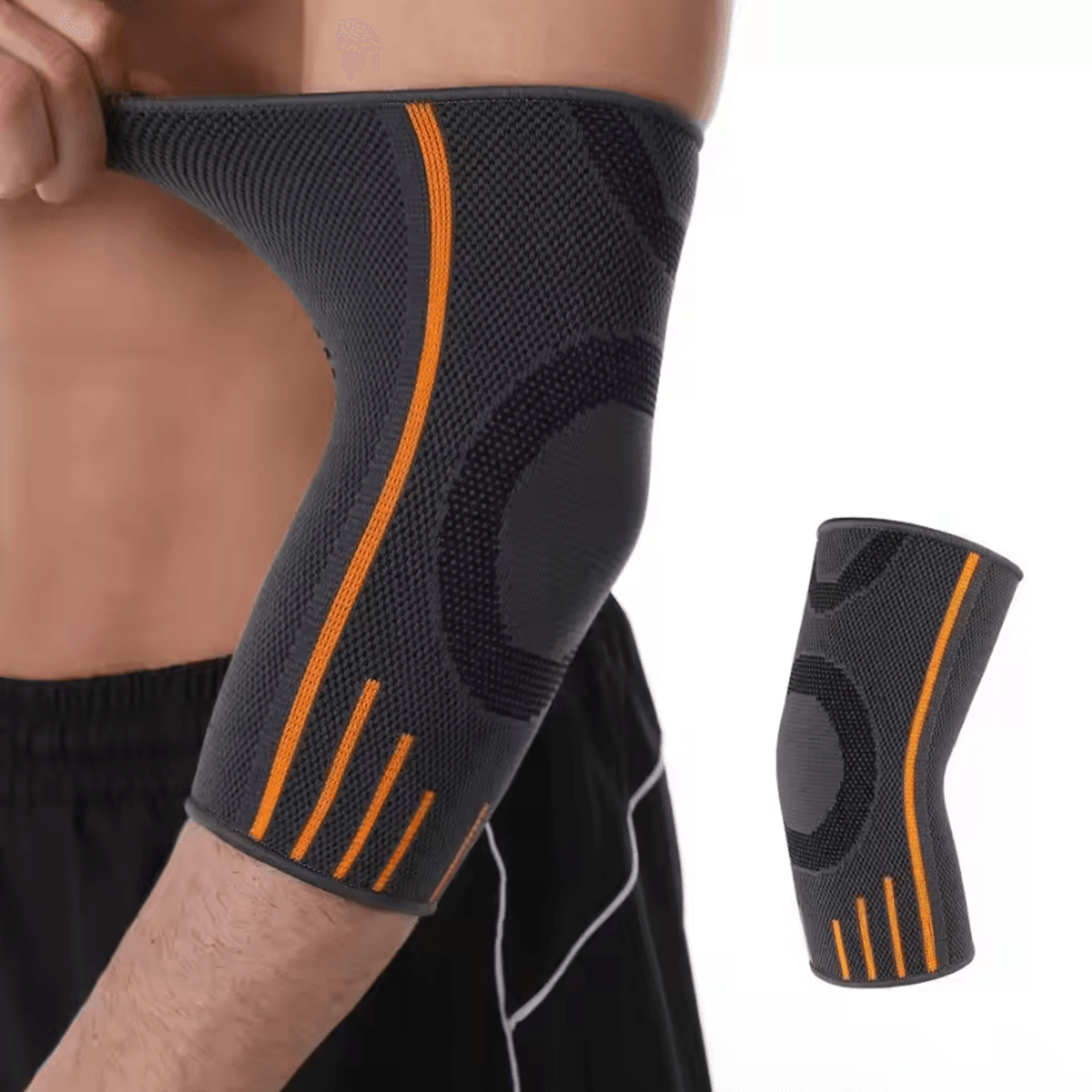 Adjustable Sports Elbow Brace Compression Support Strap For Tennis Gym And Everyday Use 5