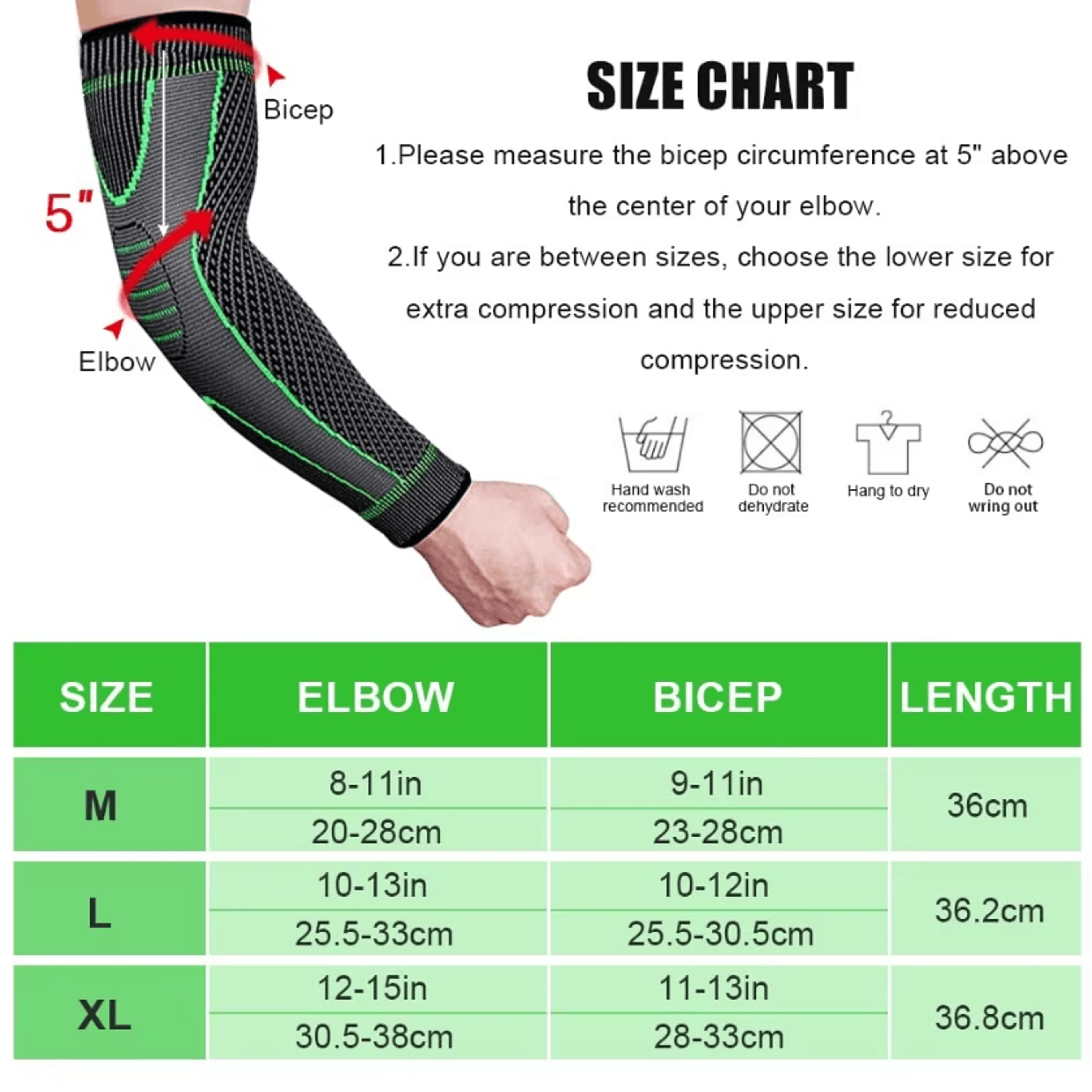 2 Pack Elbow Compression Sleeves For Tennis Elbow Tendonitis Weightlifting And Sports Support 1