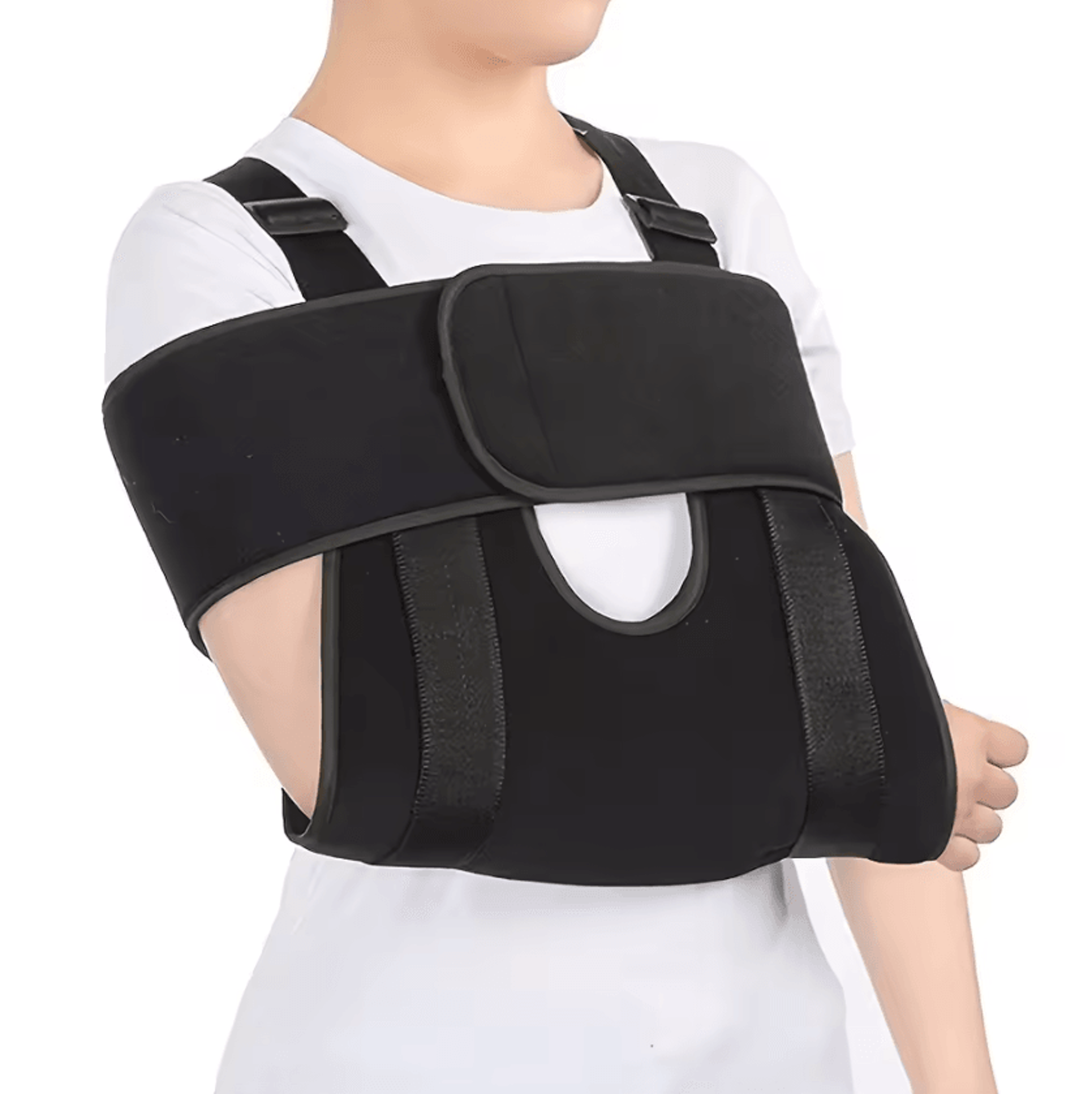 Adjustable Arm Sling Shoulder Immobilizer Brace For Elbow Wrist And Shoulder Support 3
